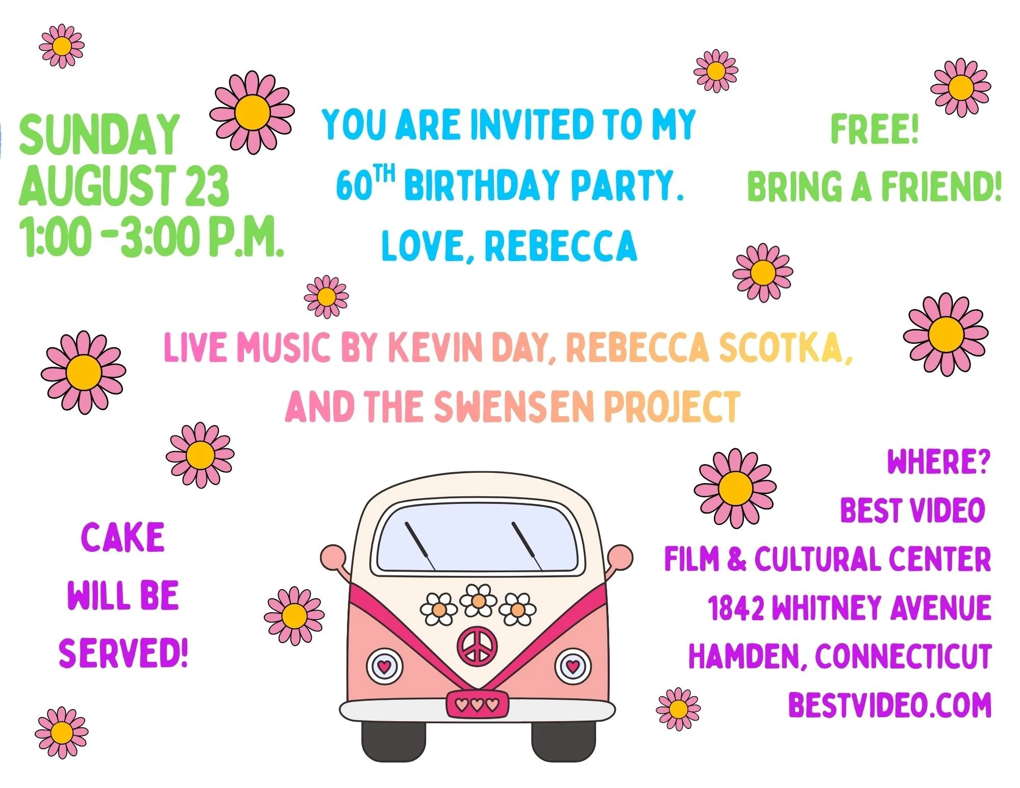 Live Music & Birthday Party (Open to the Public)