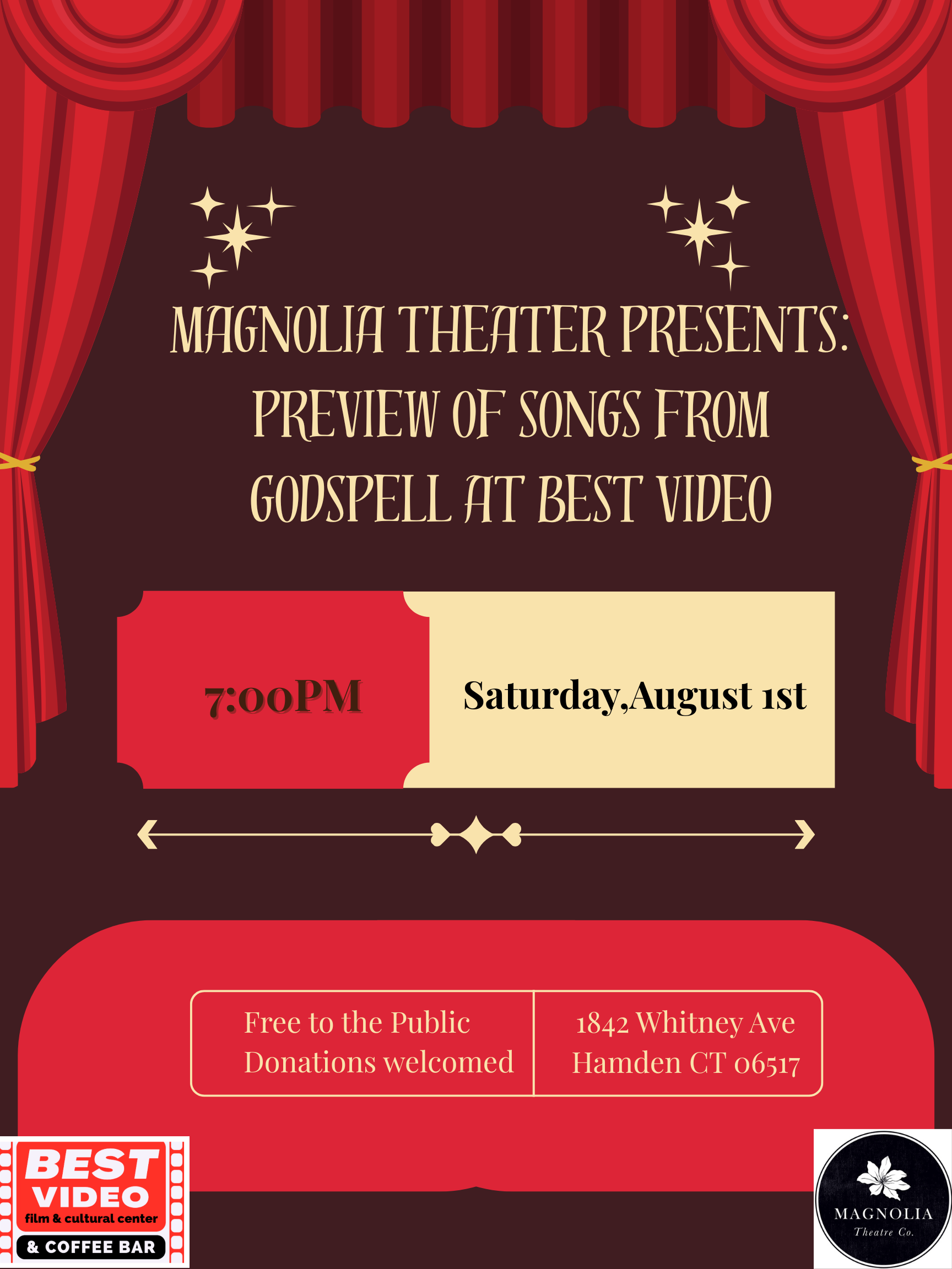 Magnolia Theater Presents: Preview of Songs from Godspell at Best Video