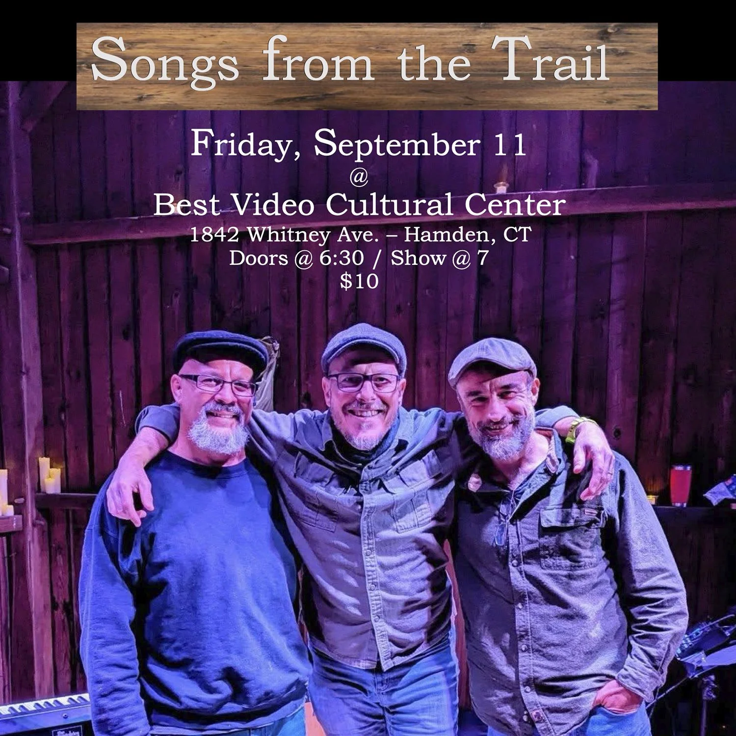 Marc Apostolides, Bryan Titus &amp; Shawn Taylor present: Songs From the Trail