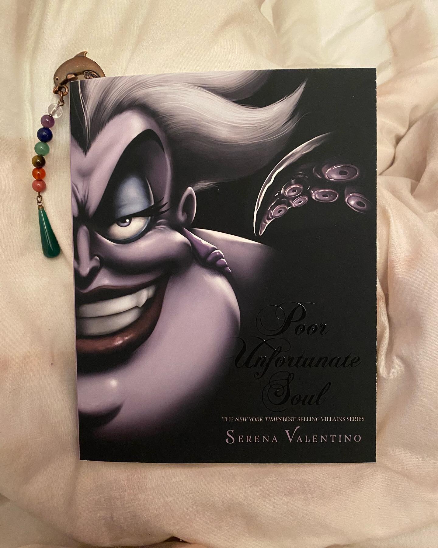 After reading the first three, I can safely say I see the ones coming in the future!
#bookstagram #booksbooksbooks #serenavalentino #disney #disneyvillains #ursula #thelittlemermaid #poorunfortunatesouls