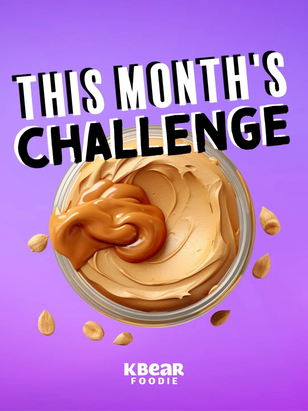 💜 February K Bear Foodie Challenge: Be the Village 💜 

This month, make a little extra&mdash;and share it.

If you&rsquo;re already cooking, cook one more batch for a friend, neighbor, or fellow family.

I&rsquo;ll be making hummus for my family&he