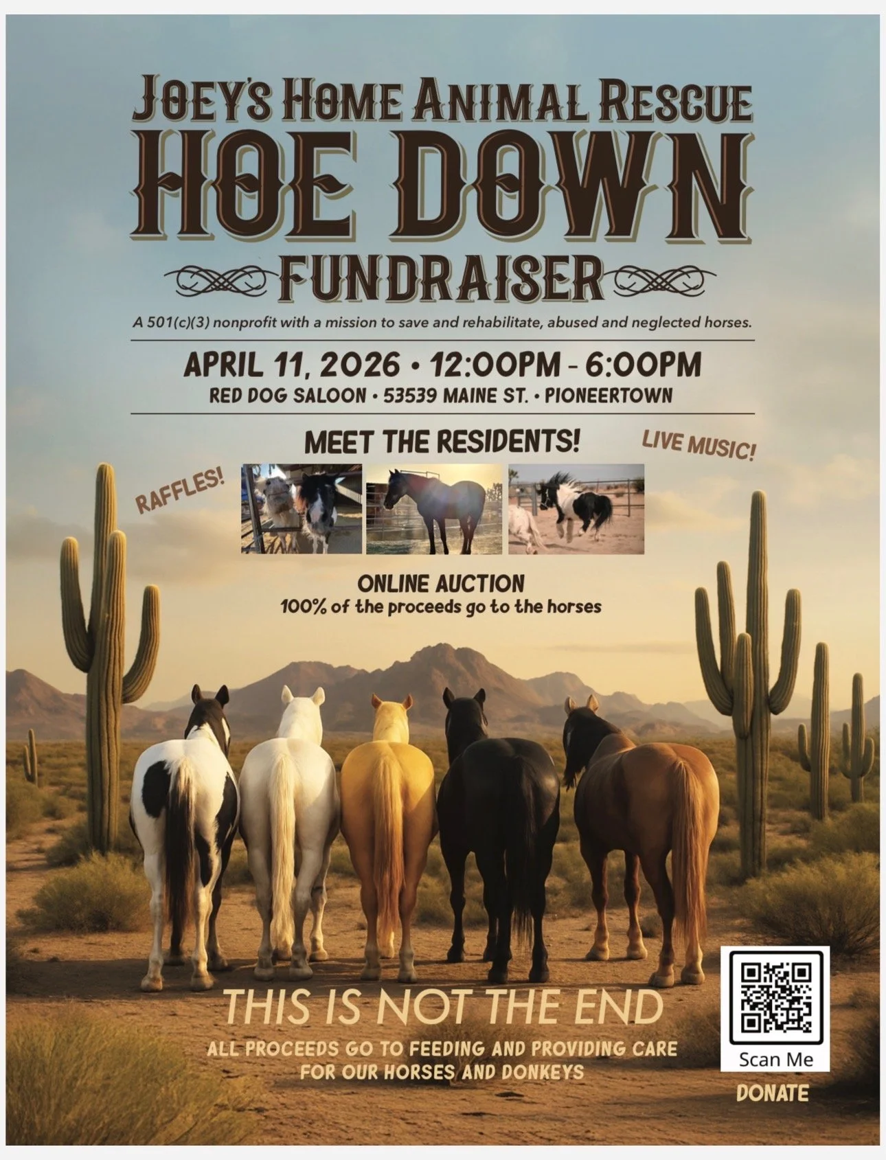 Joey’s Home Animal Rescue Hoe Down Fundraiser