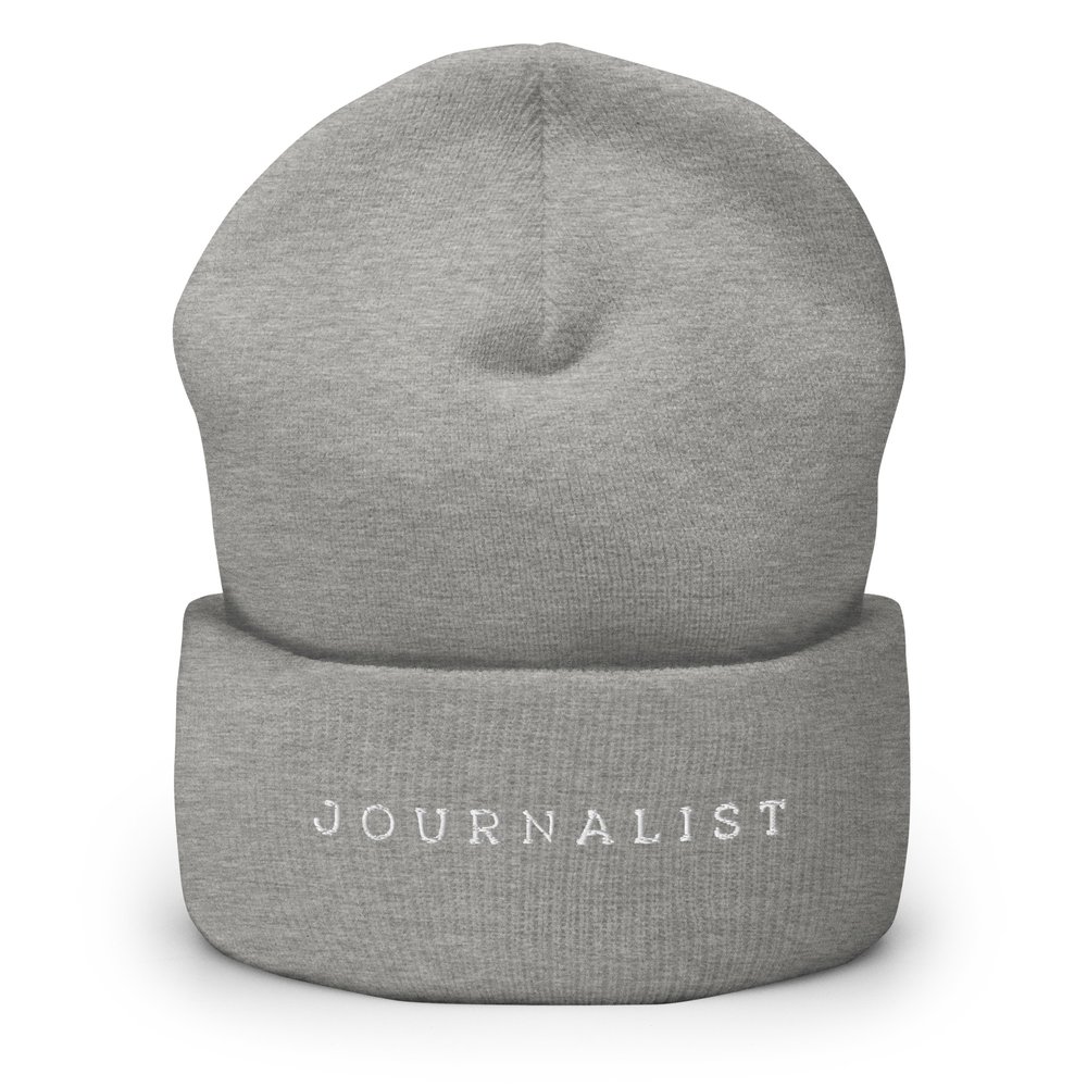 JOURNALIST BEANIE — THATNEWSLIFE