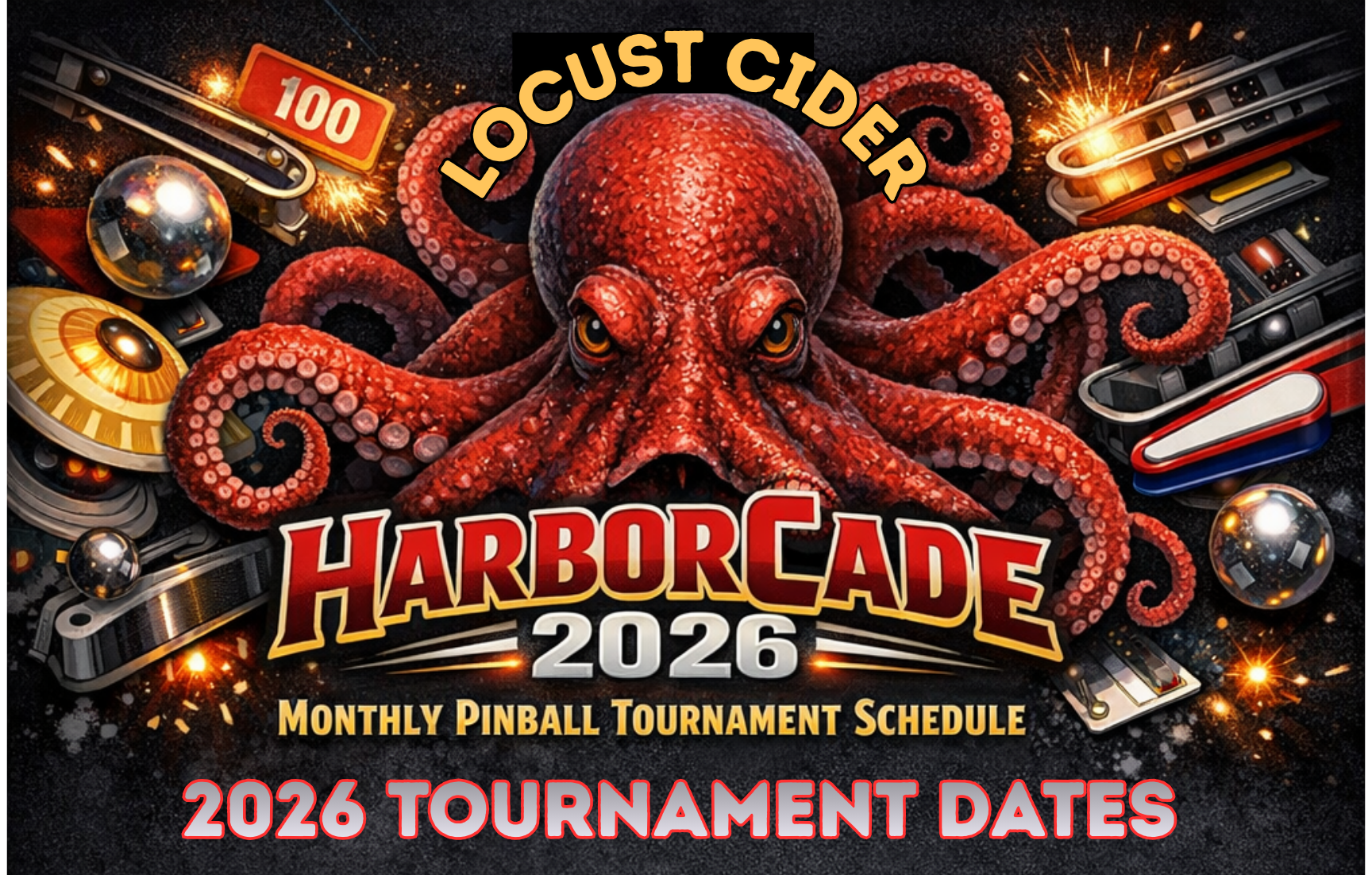 Harborcade Monthly Pinball Tournament