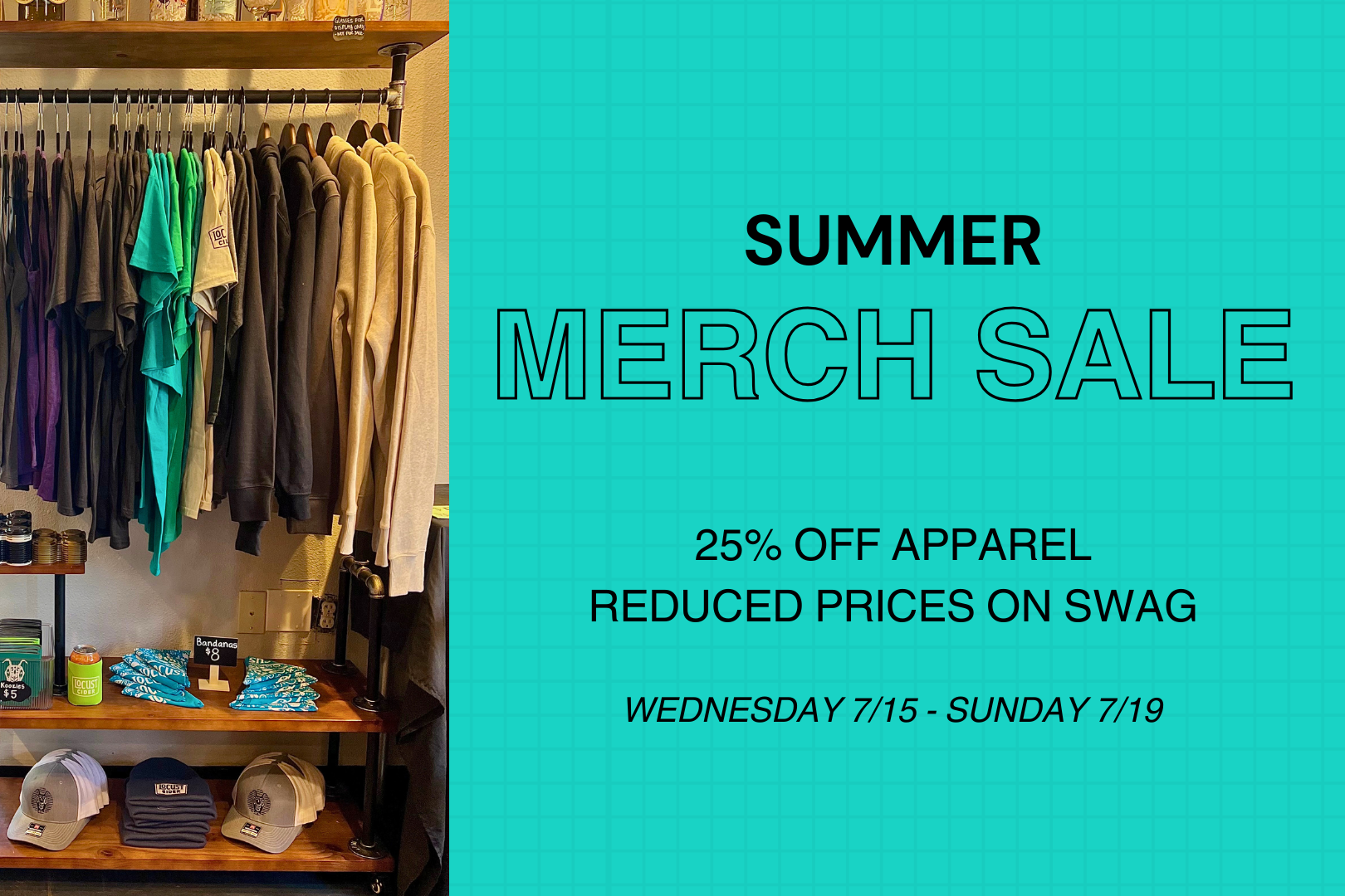 Merch Sale