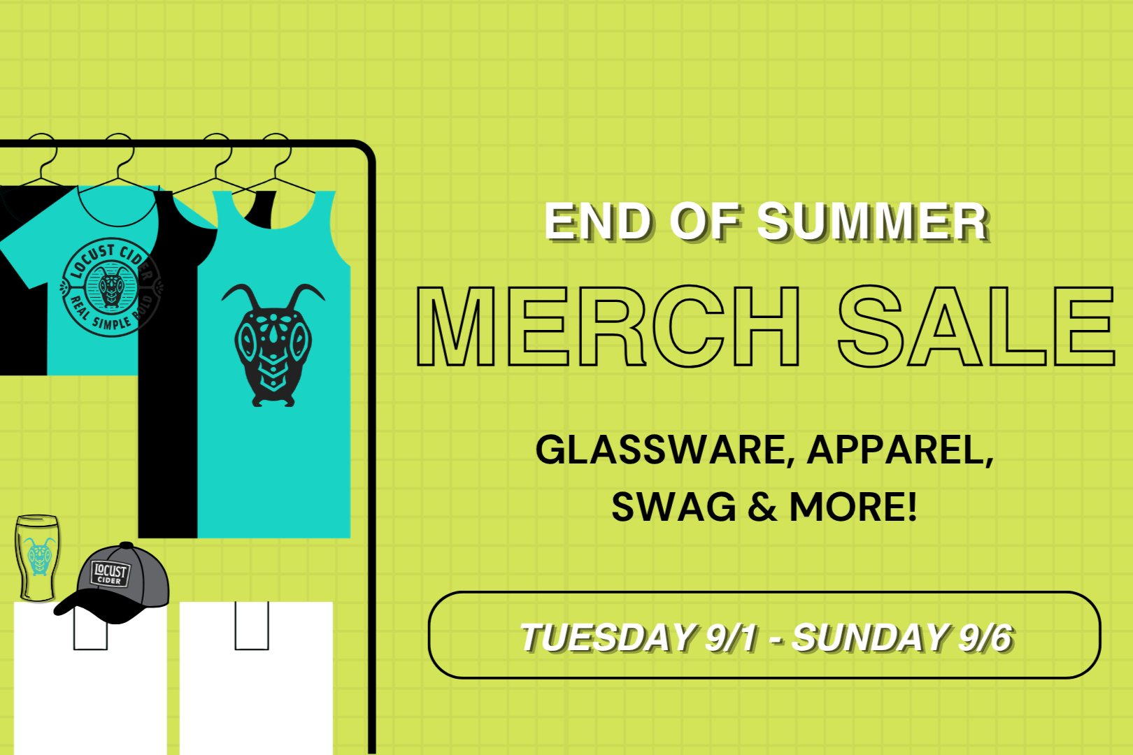 End of Summer Merch Sale