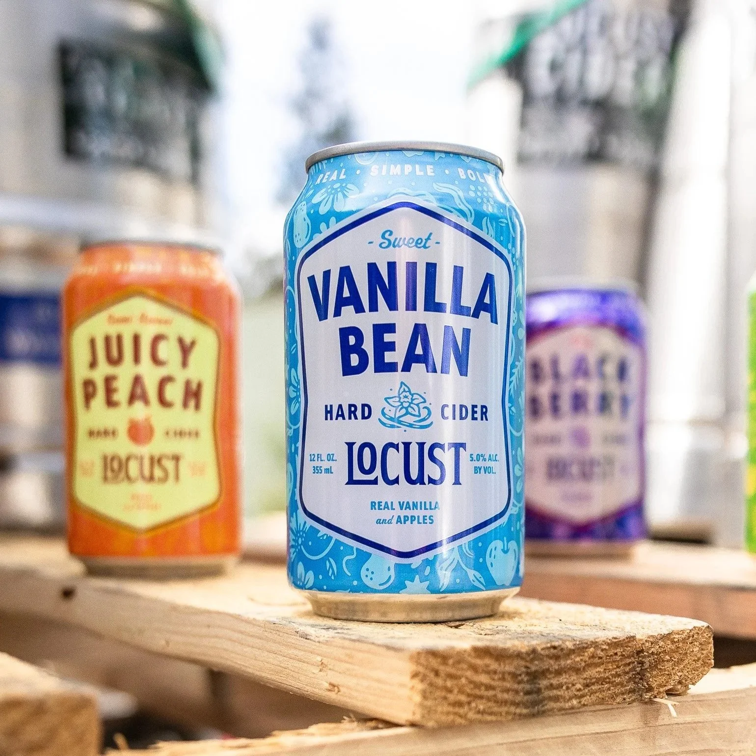 Core hard cider cans