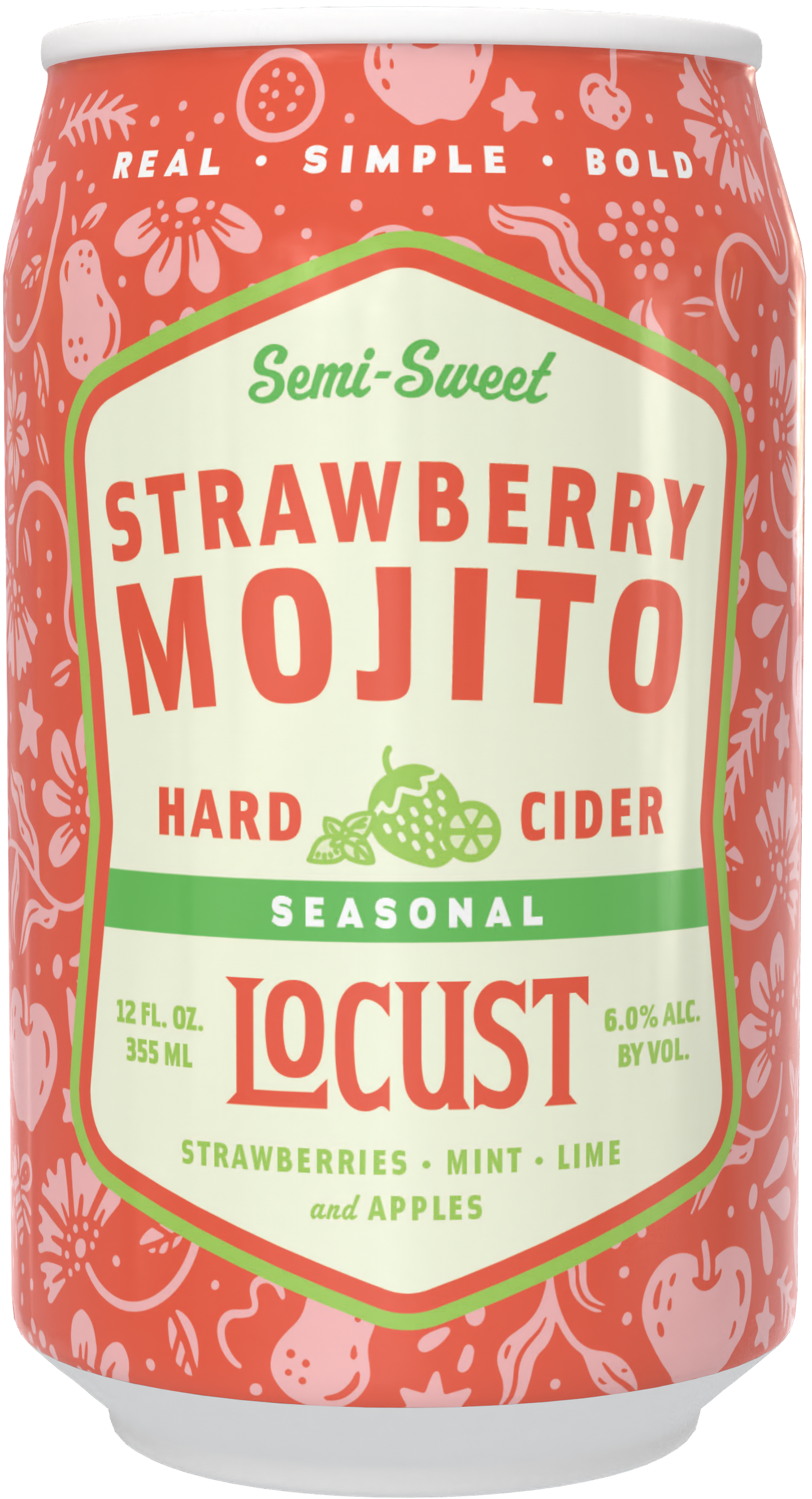 Strawberry Mojito Hard Cider