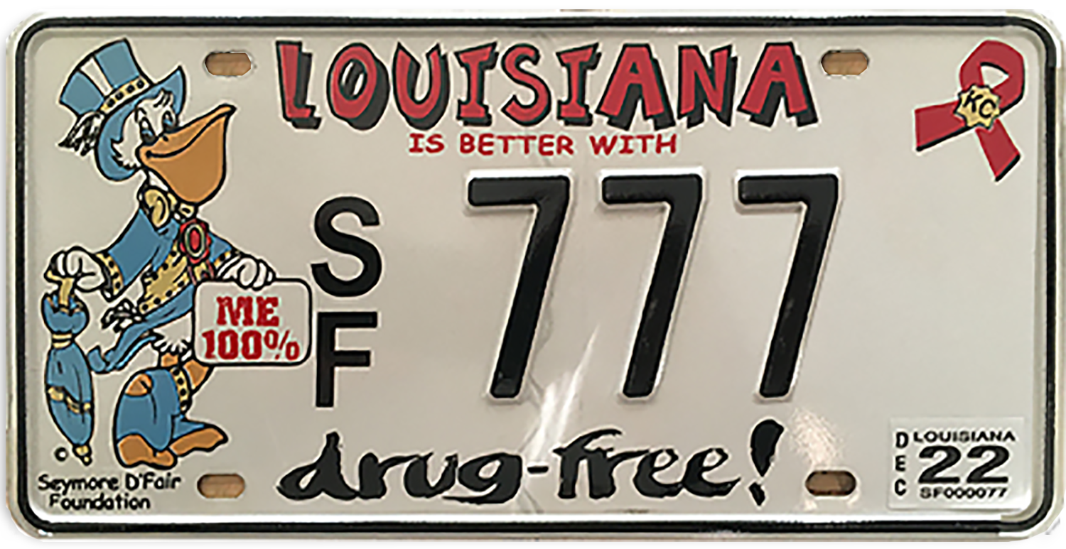 Buy Louisiana License Plate