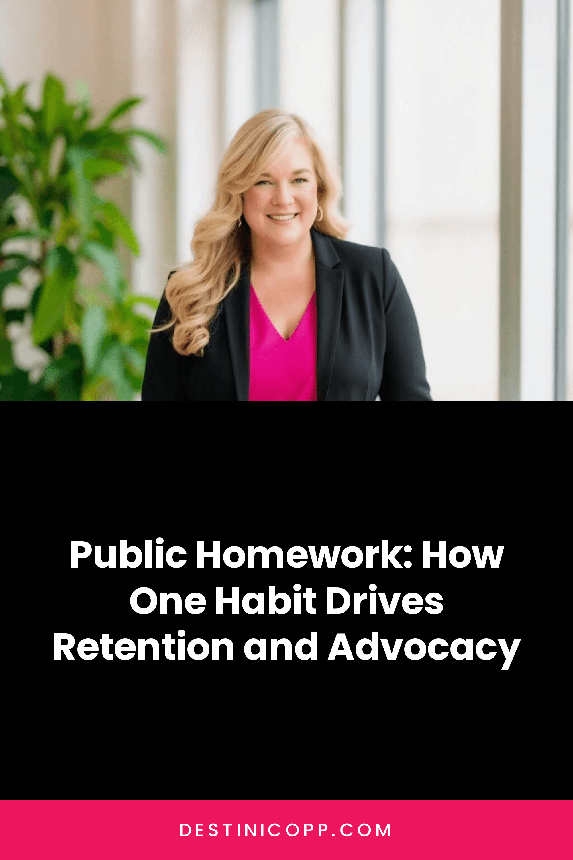 Public Homework: How One Habit Drives Retention and Advocacy