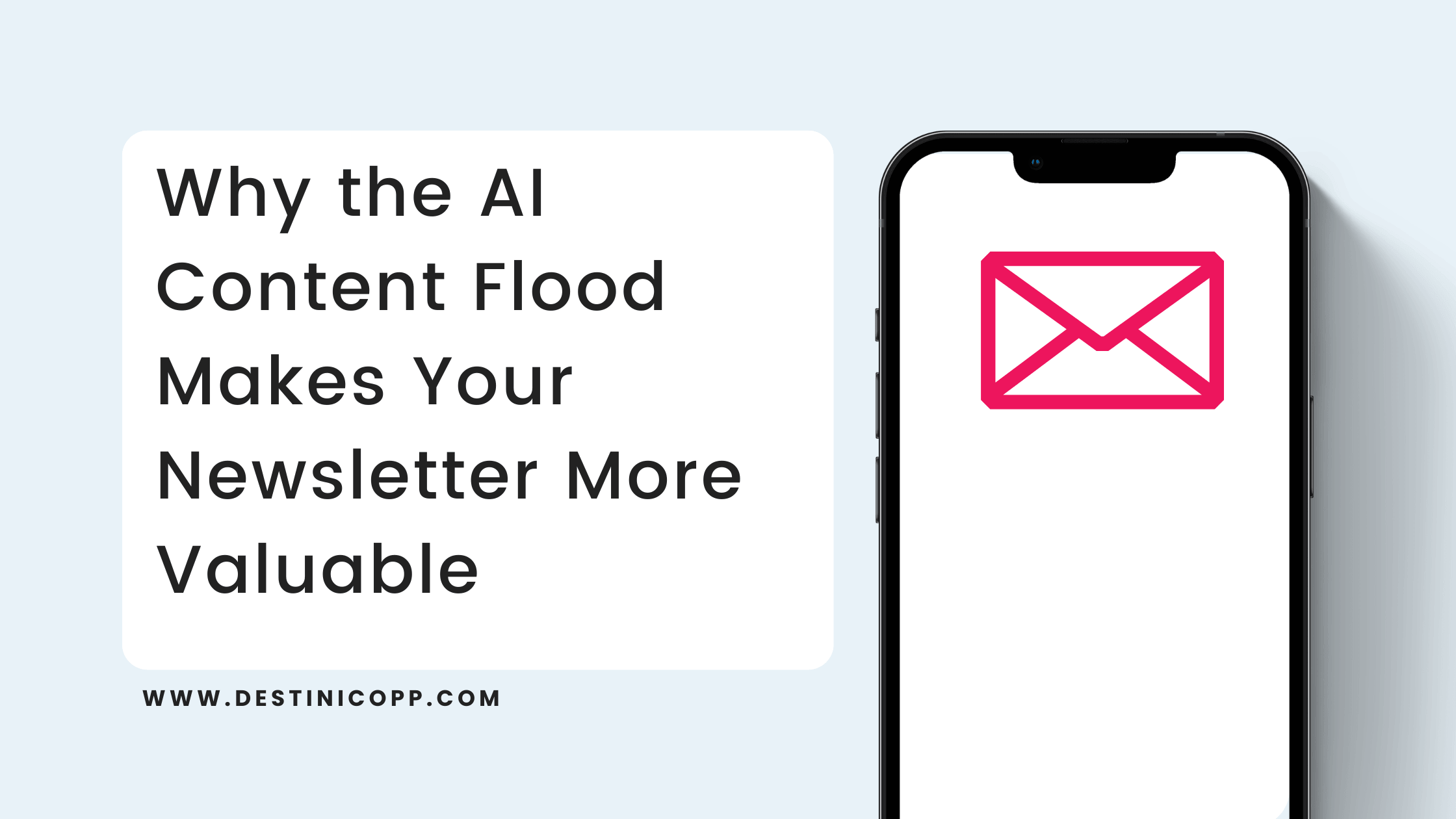 Why the AI Content Flood Makes Your Newsletter More Valuable