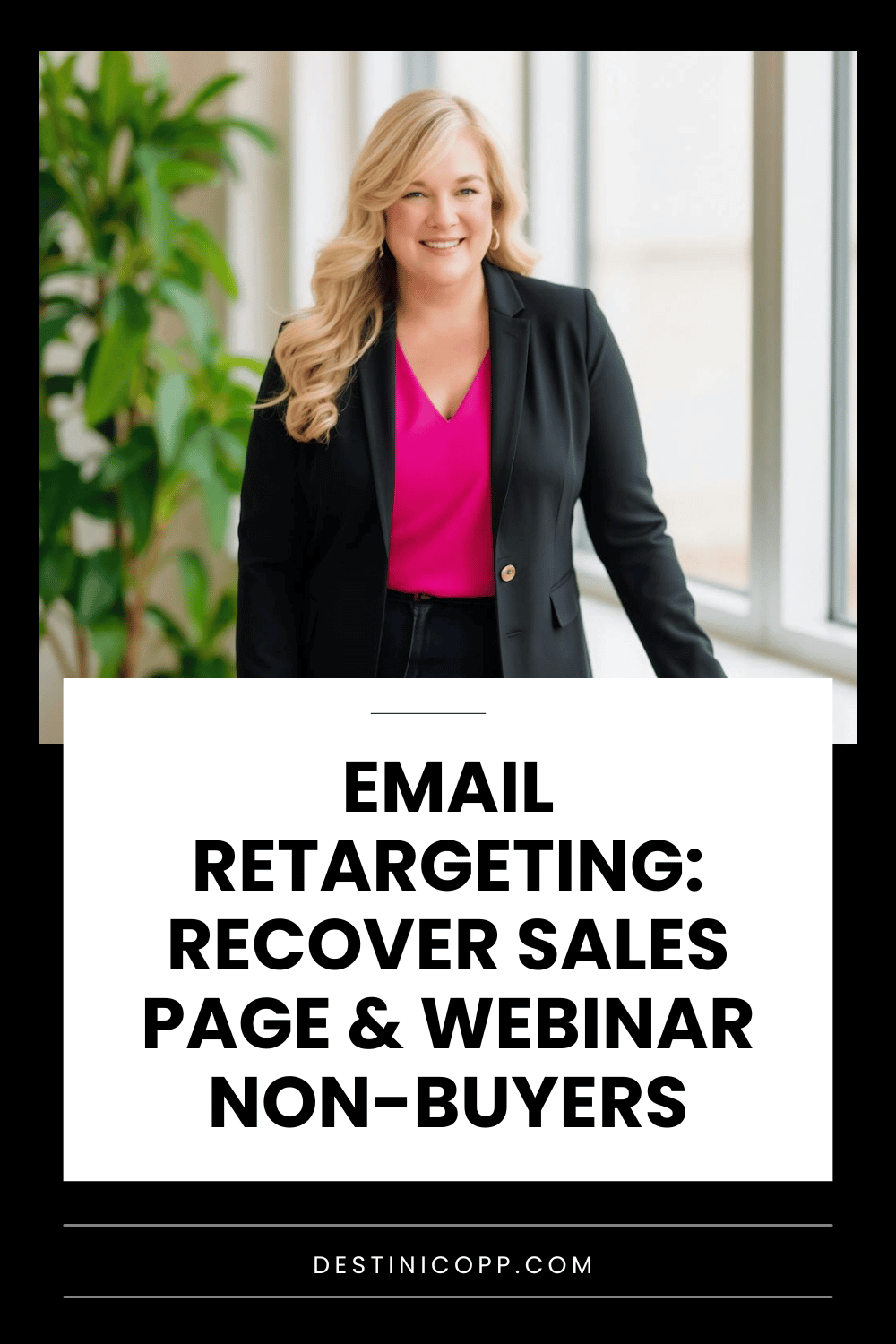 Email Retargeting: Recover Sales Page &amp; Webinar Non-Buyers