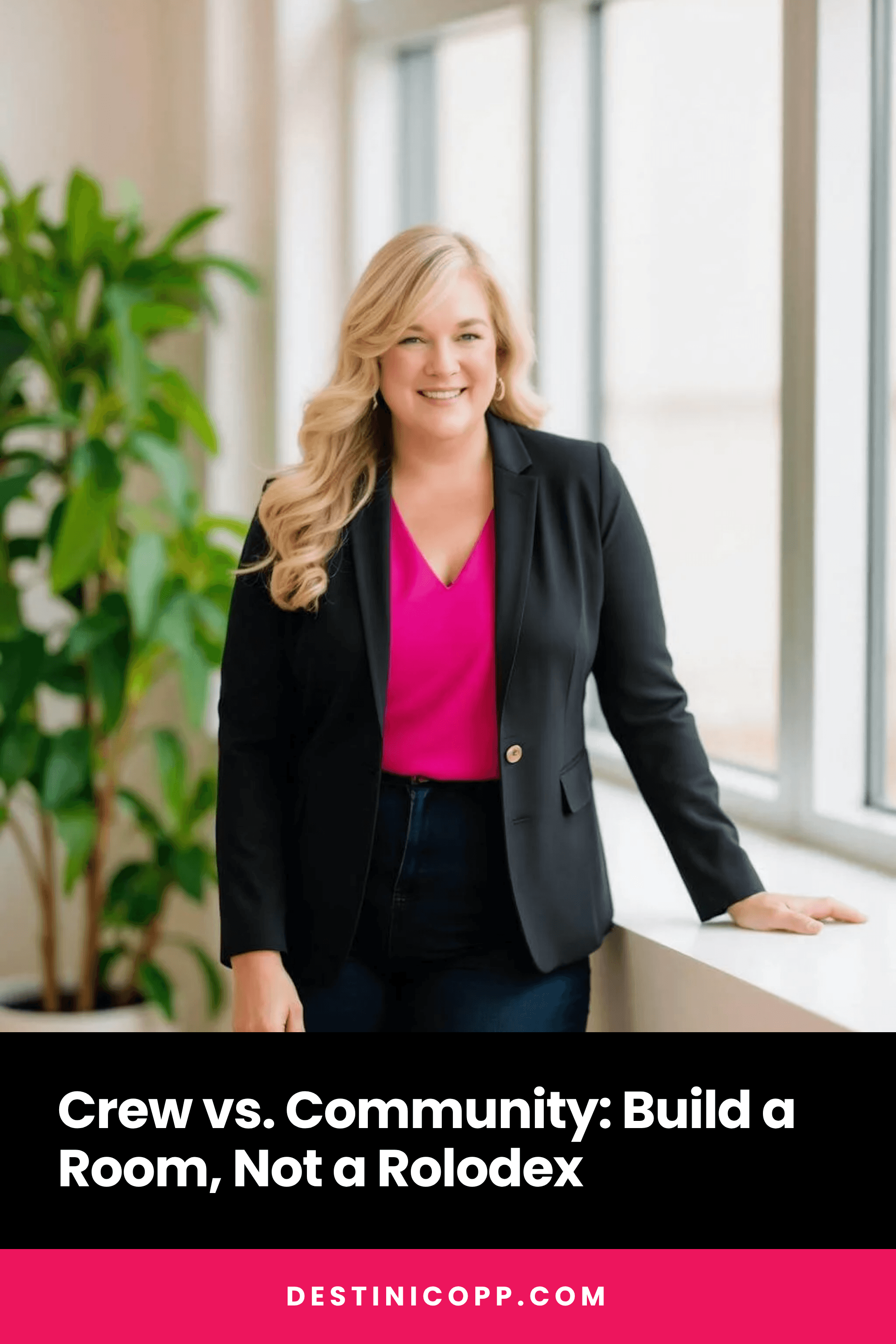 Crew vs. Community: Build a Room, Not a Rolodex