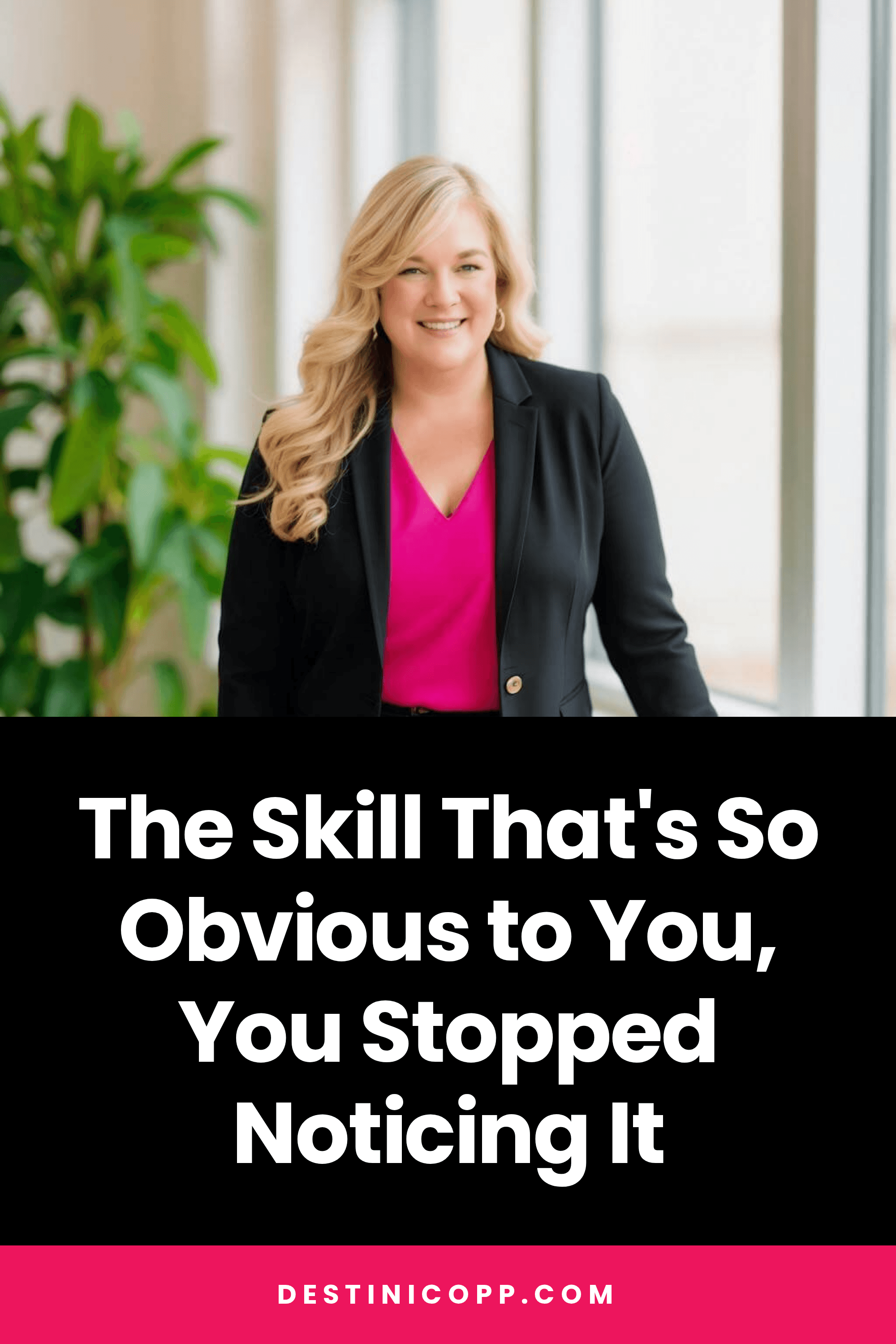 The Skill That's So Obvious to You, You Stopped Noticing It