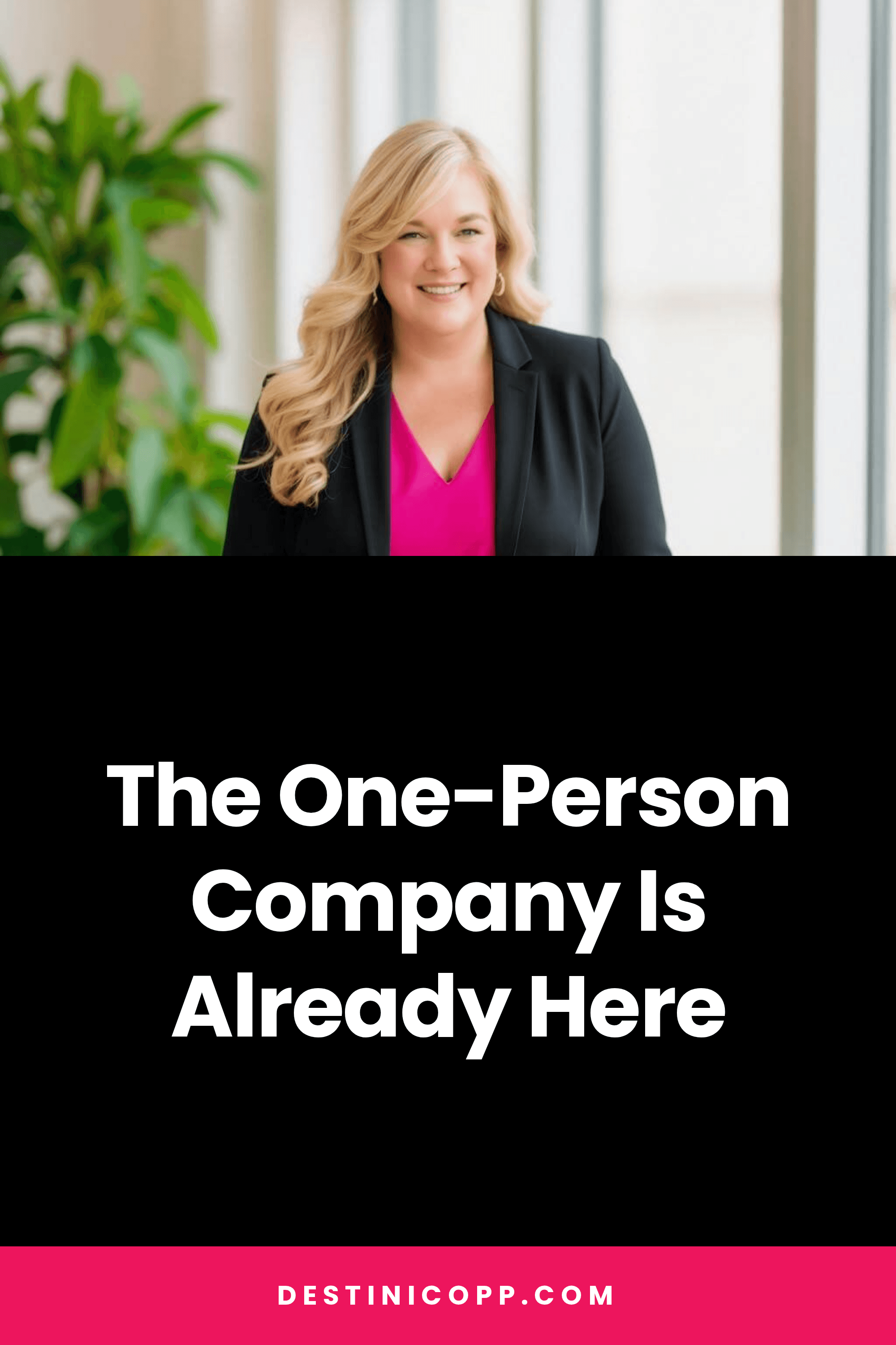 The One-Person Company Is Already Here