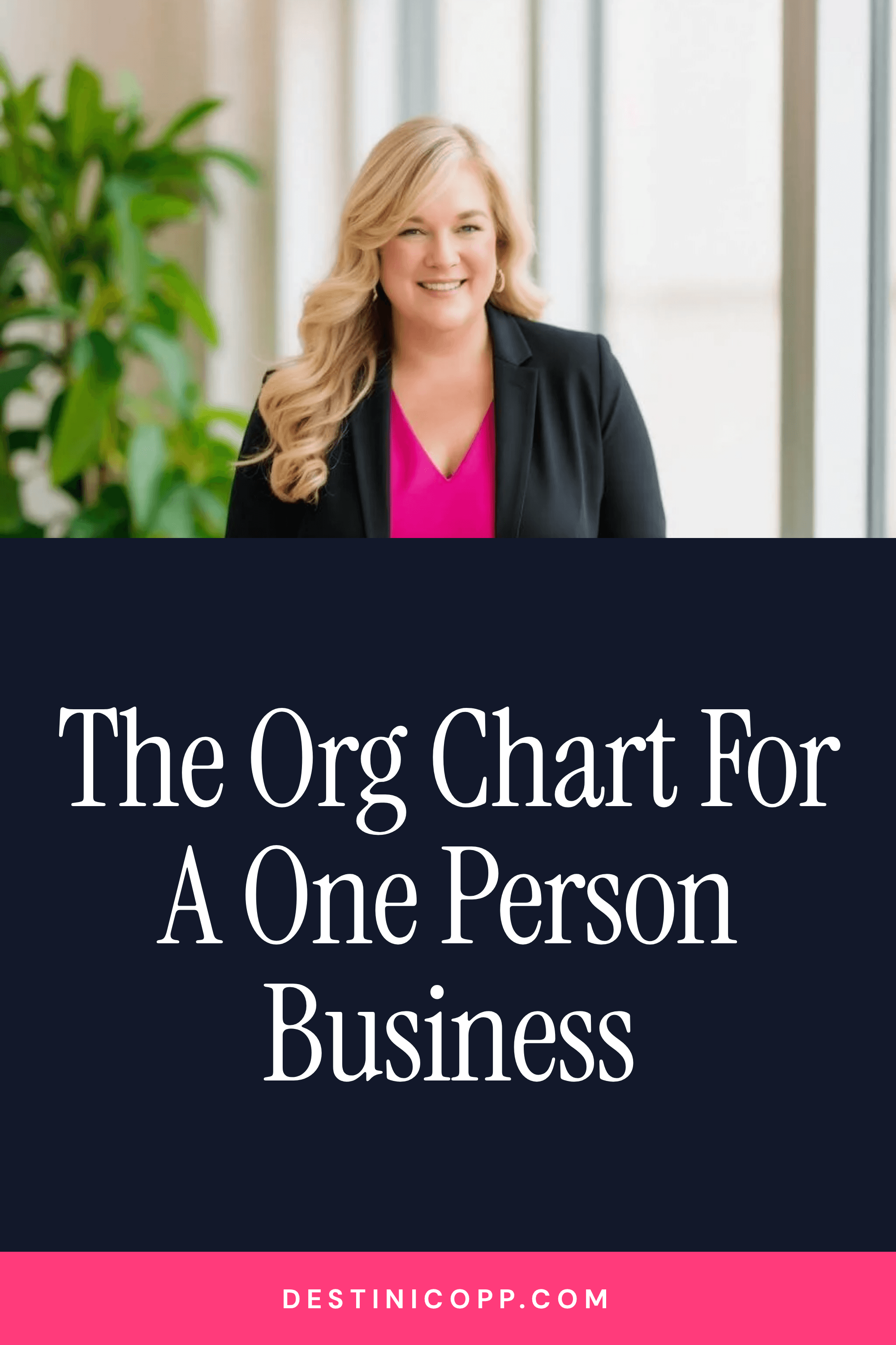 The Org Chart For A One Person Business