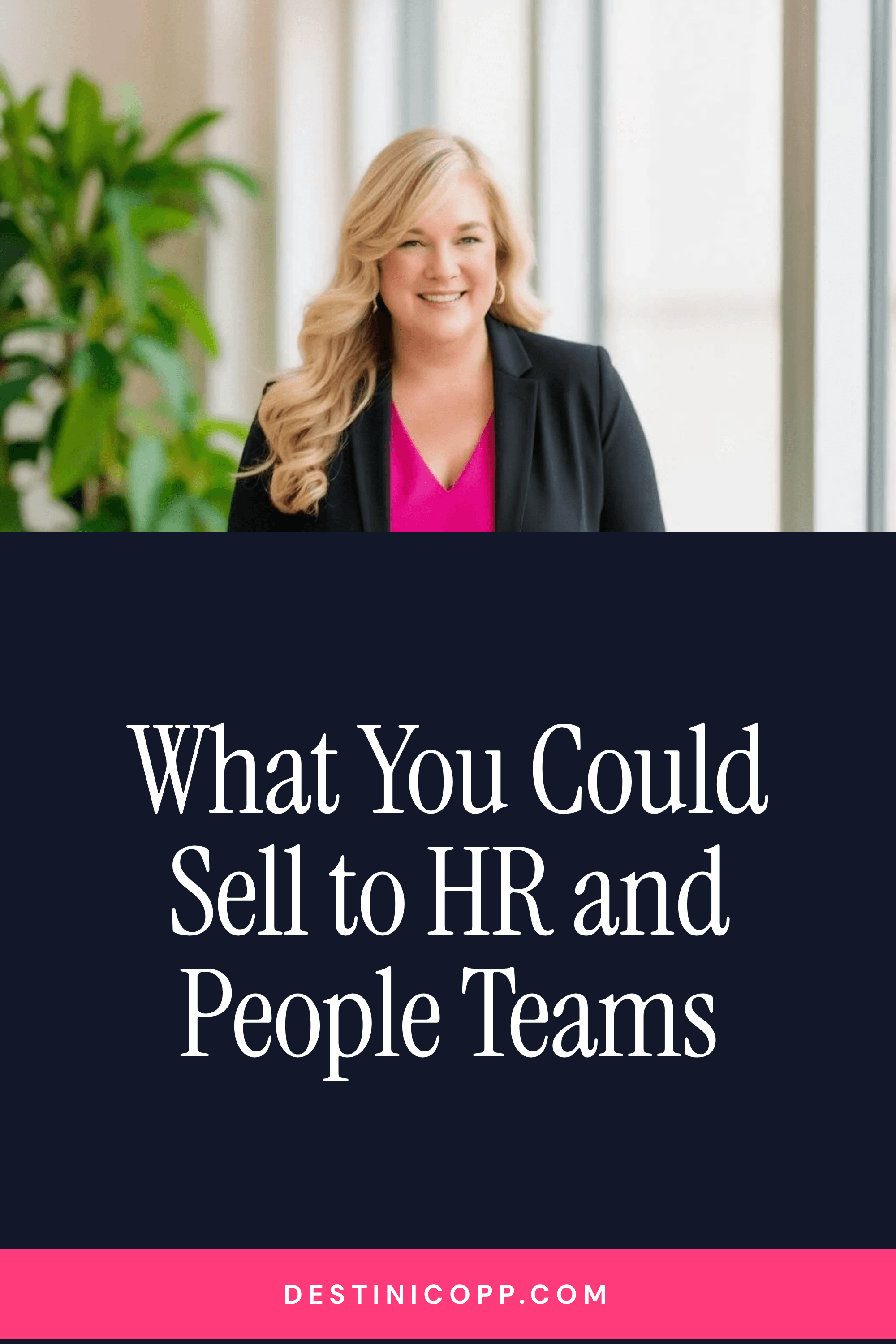 What You Could Sell to HR and People Teams