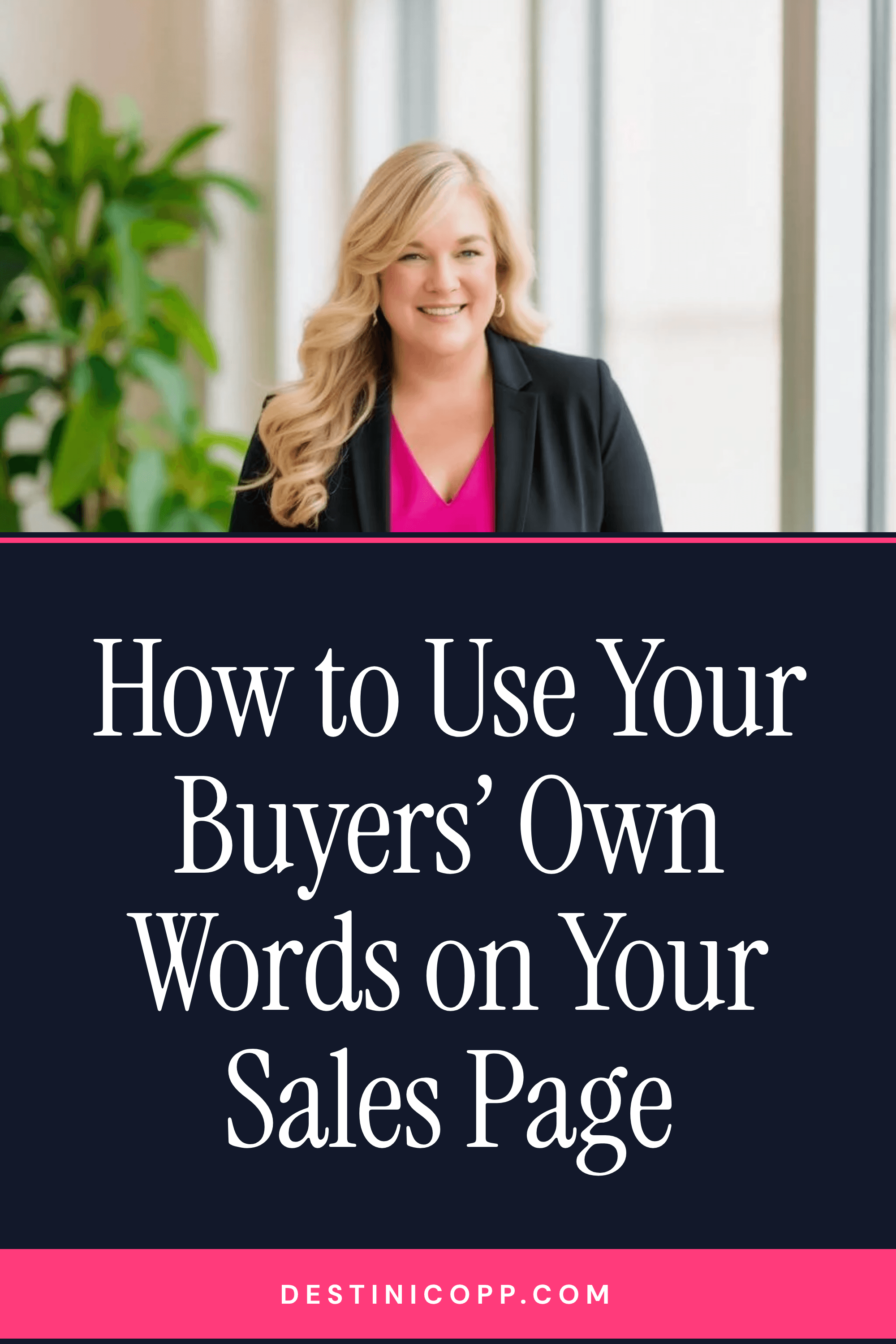 How to Use Your Buyers’ Own Words on Your Sales Page