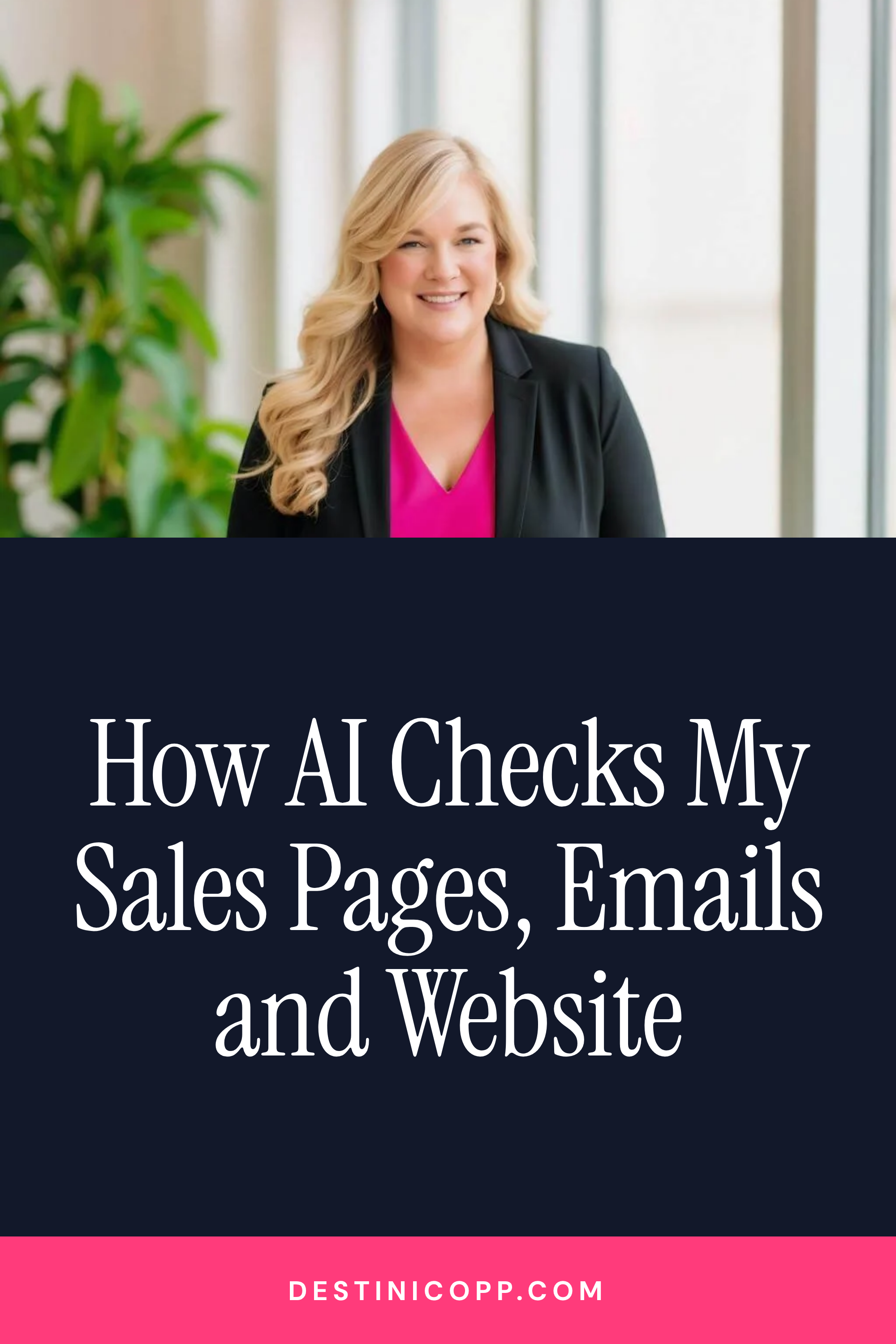 How AI Checks My Sales Pages, Emails and Website