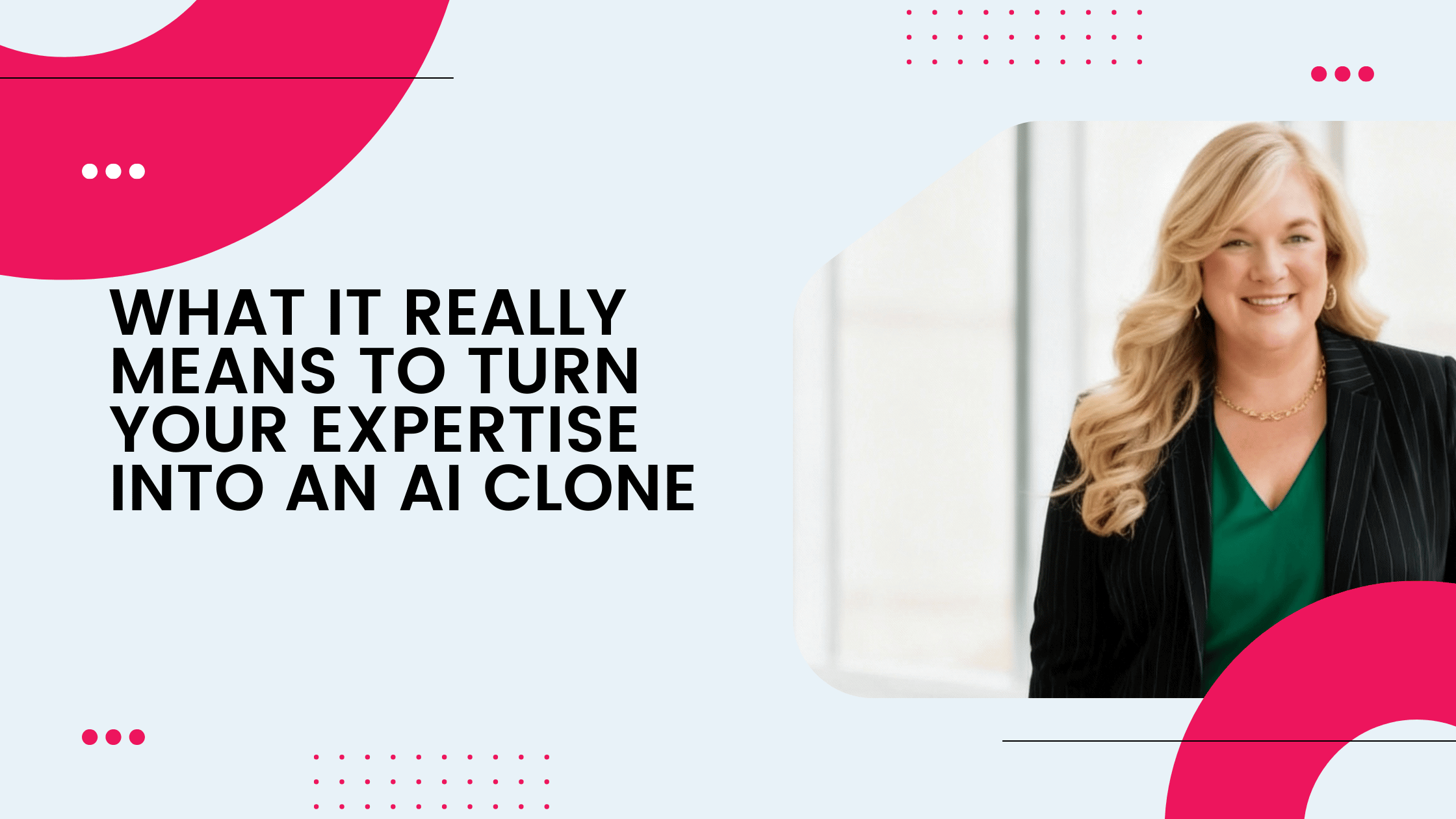 What It Really Means to Turn Your Expertise Into an AI Clone