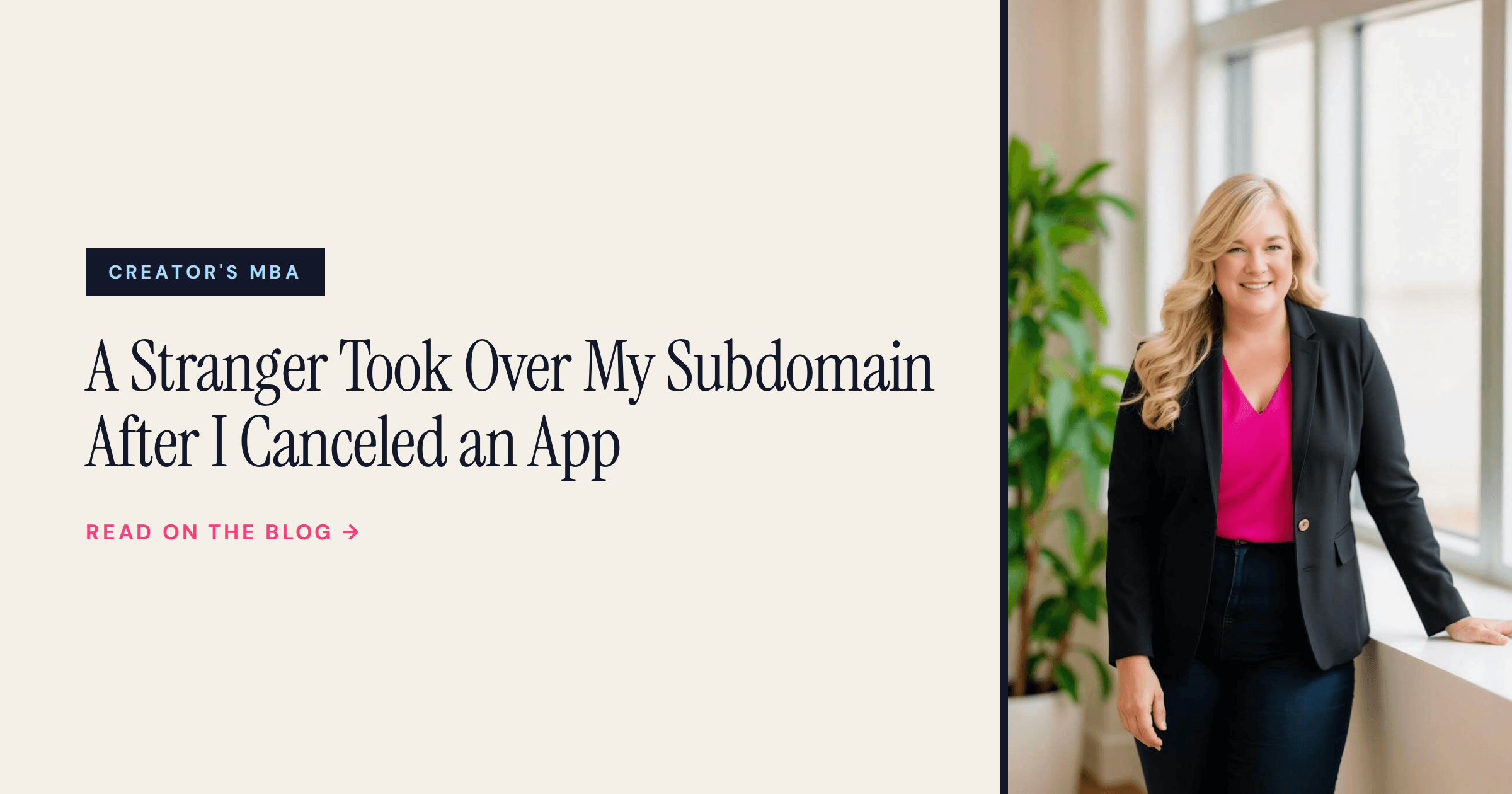 A Stranger Took Over My Subdomain After I Canceled an App