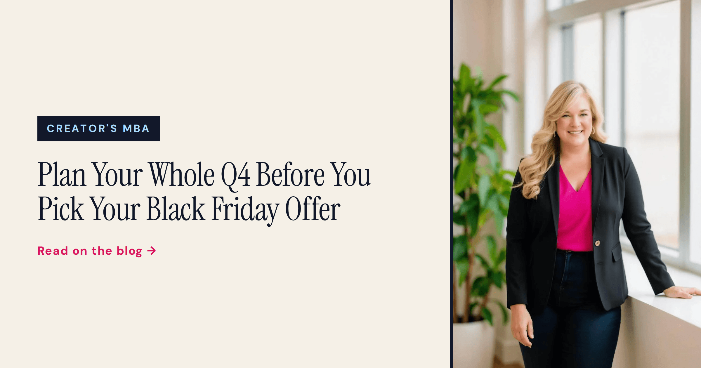 Plan Your Whole Q4 Before You Pick Your Black Friday Offer