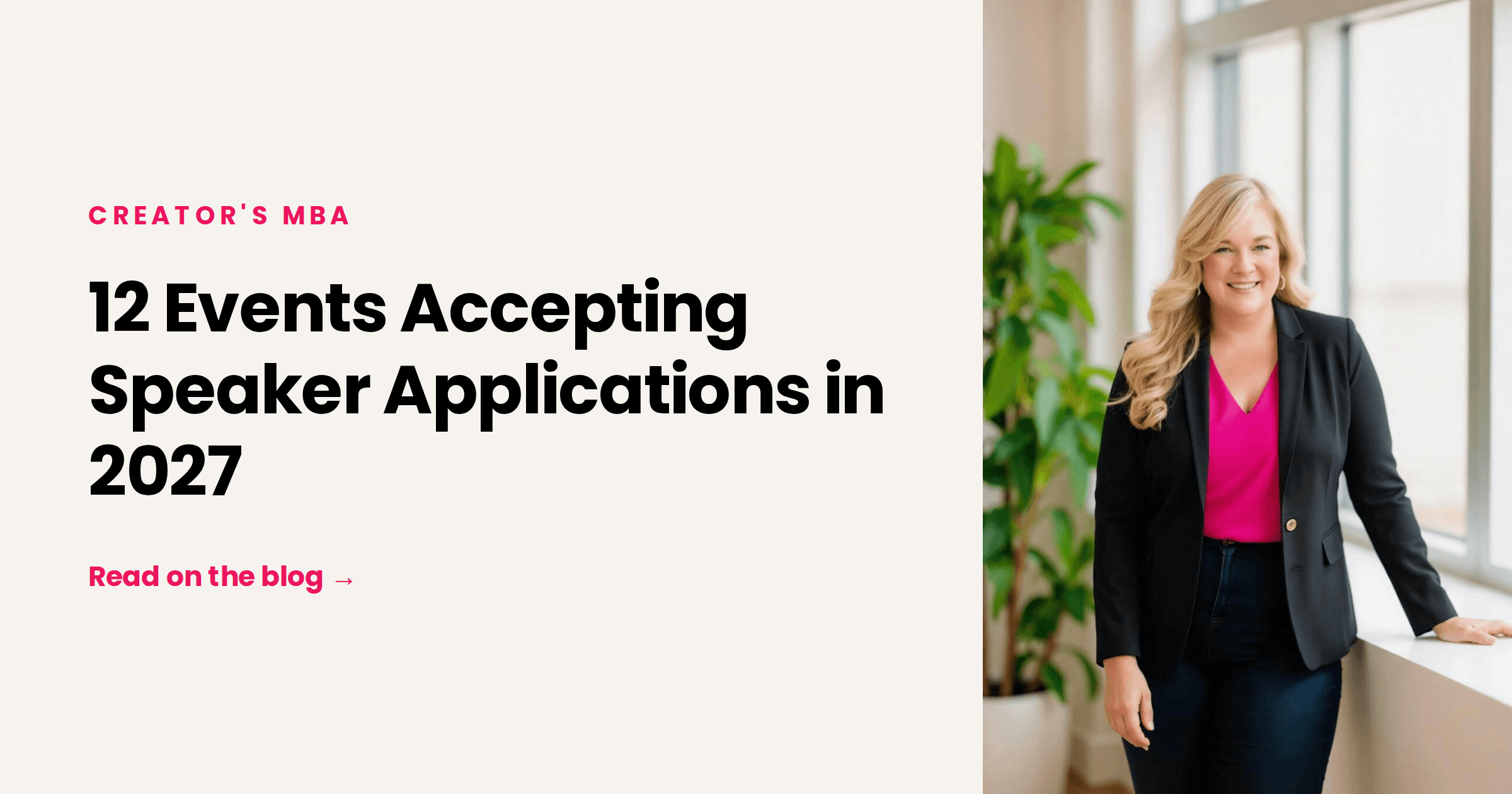 12 Events Accepting Speaker Applications in 2027