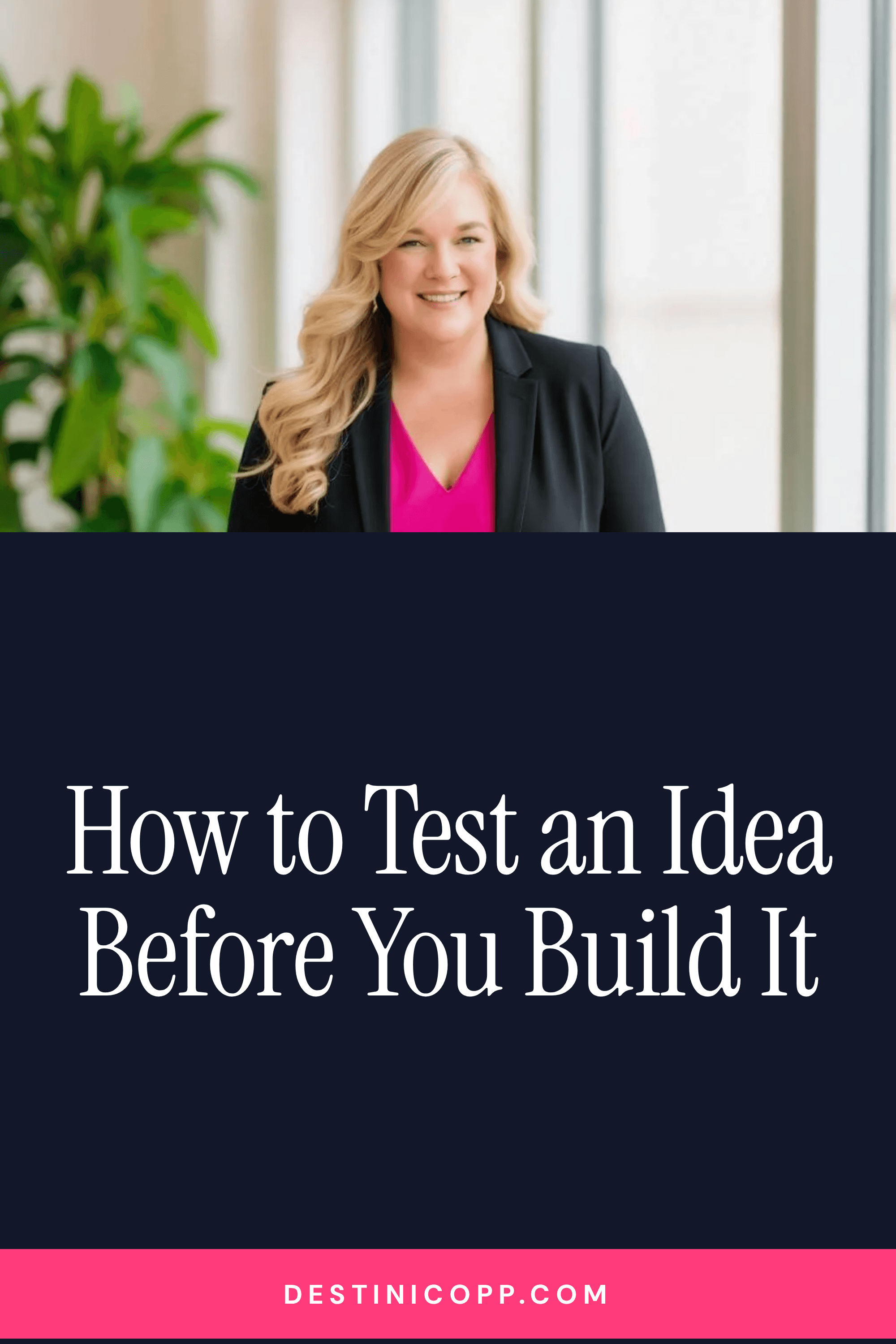 How to Test an Idea Before You Build It
