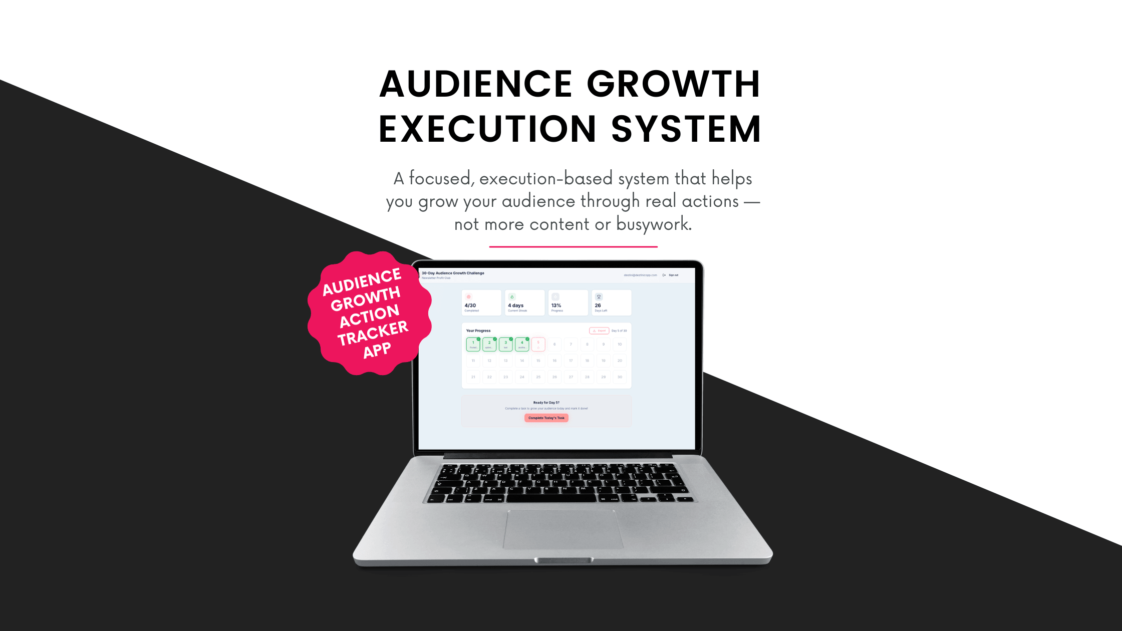 Audience Growth Execution System