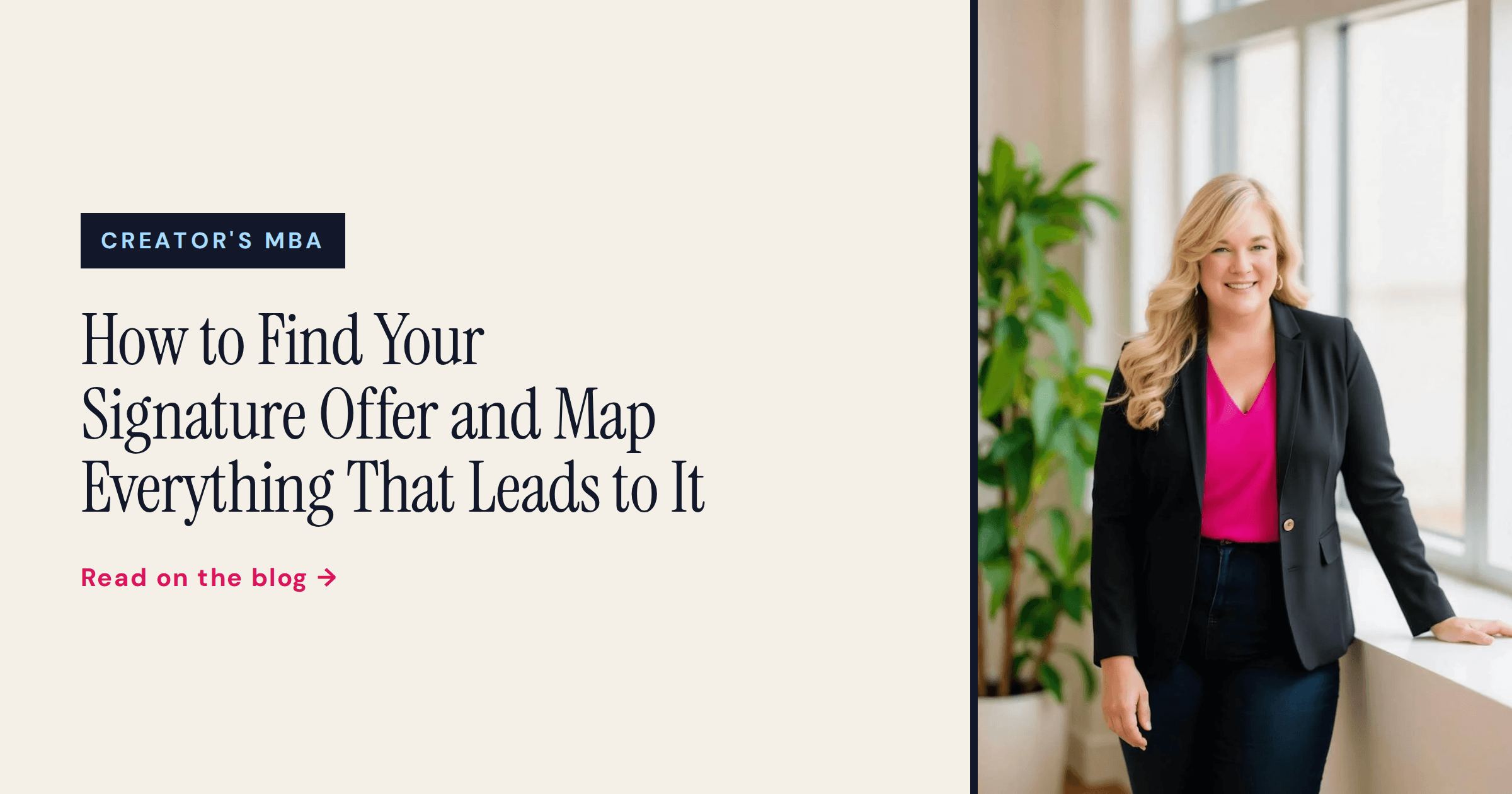 How to Find Your Signature Offer and Map Everything That Leads to It
