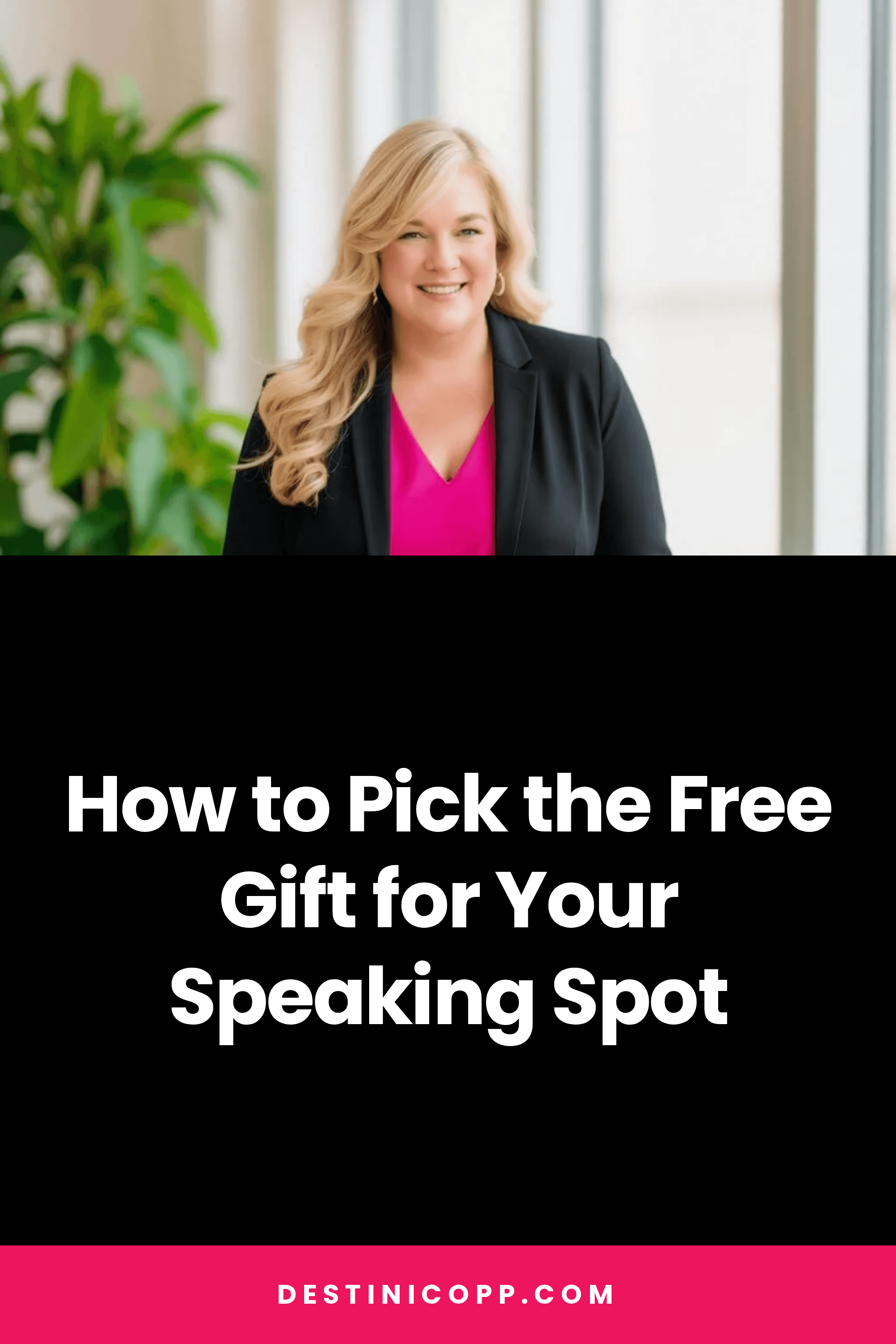How to Pick the Free Gift for Your Speaking Spot