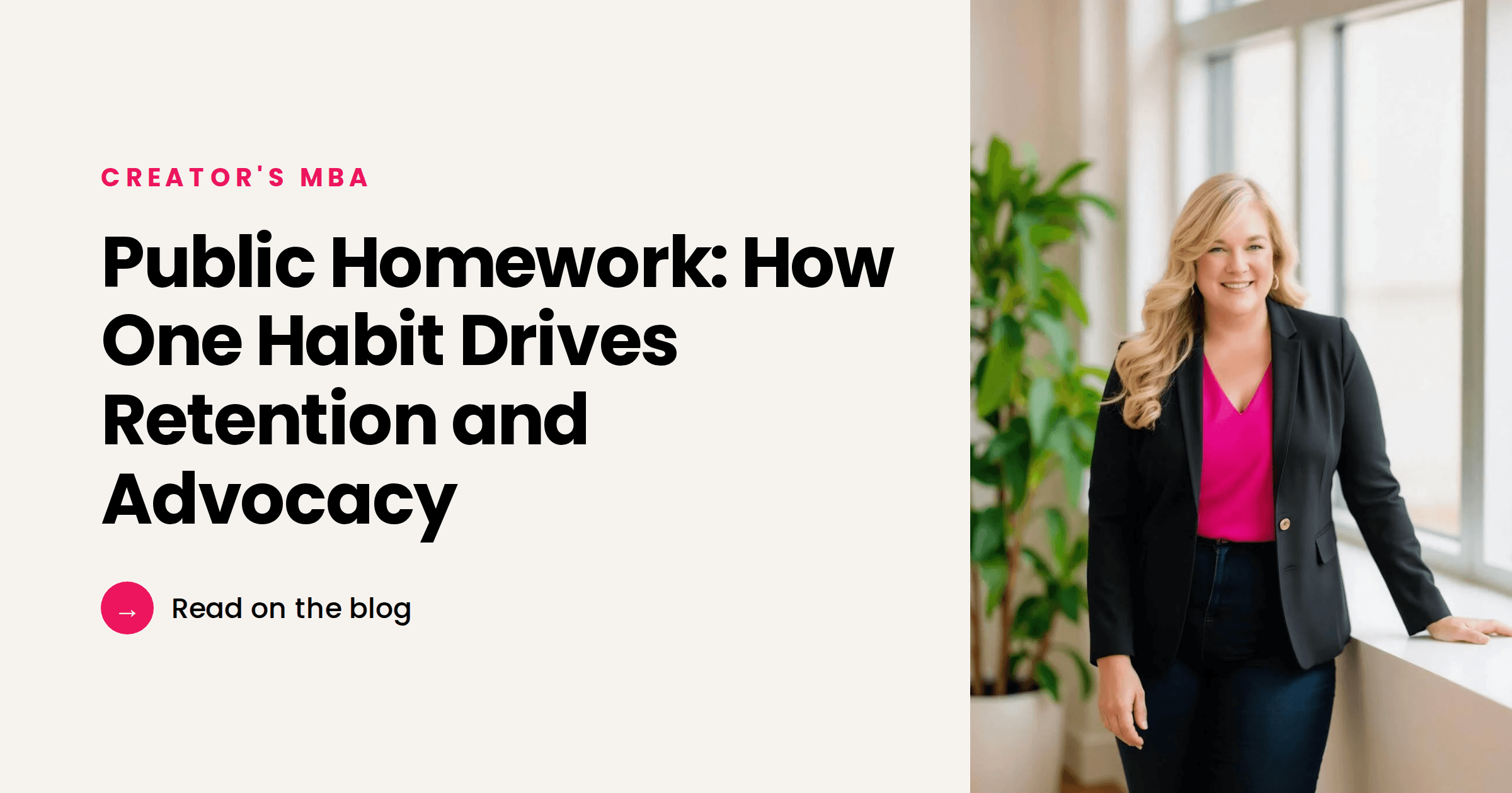 Public Homework: How One Habit Drives Retention and Advocacy