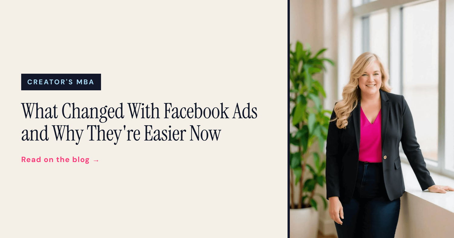 What Changed With Facebook Ads and Why They're Easier Now