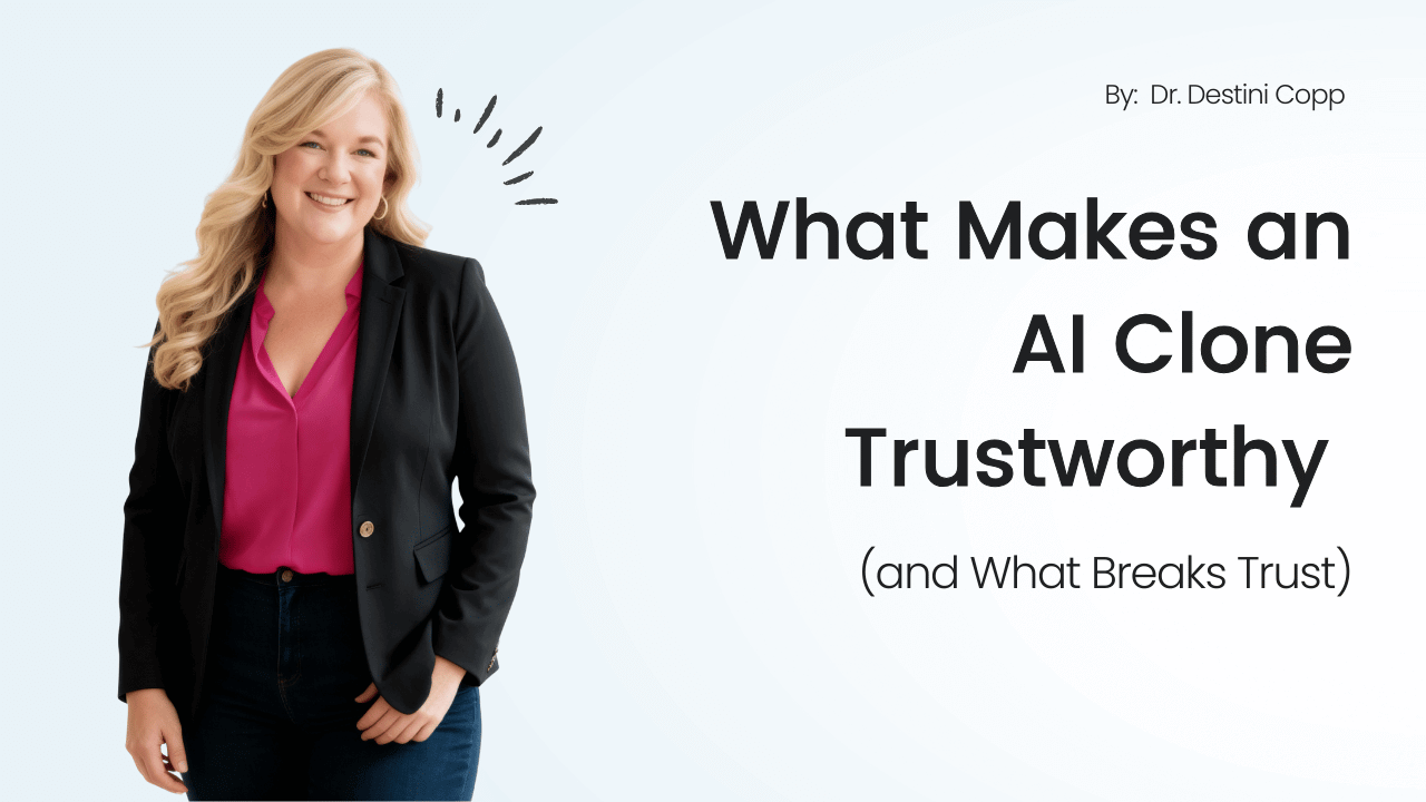 What Makes an AI Clone Trustworthy (and What Breaks Trust)