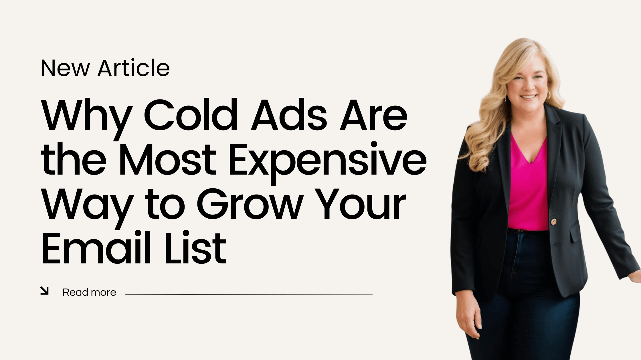 Why Cold Ads Are the Most Expensive Way to Grow Your Email List