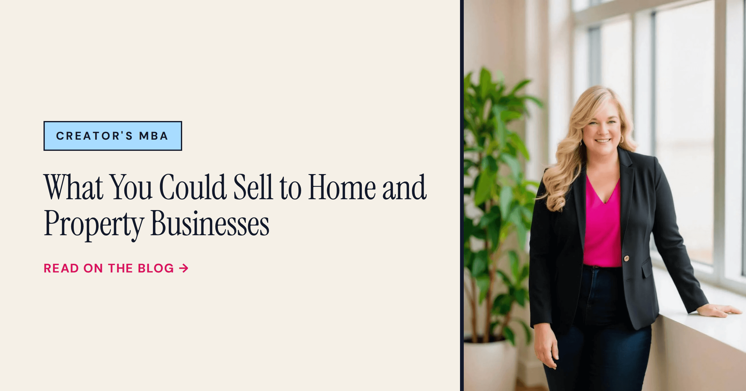 What You Could Sell to Home and Property Businesses