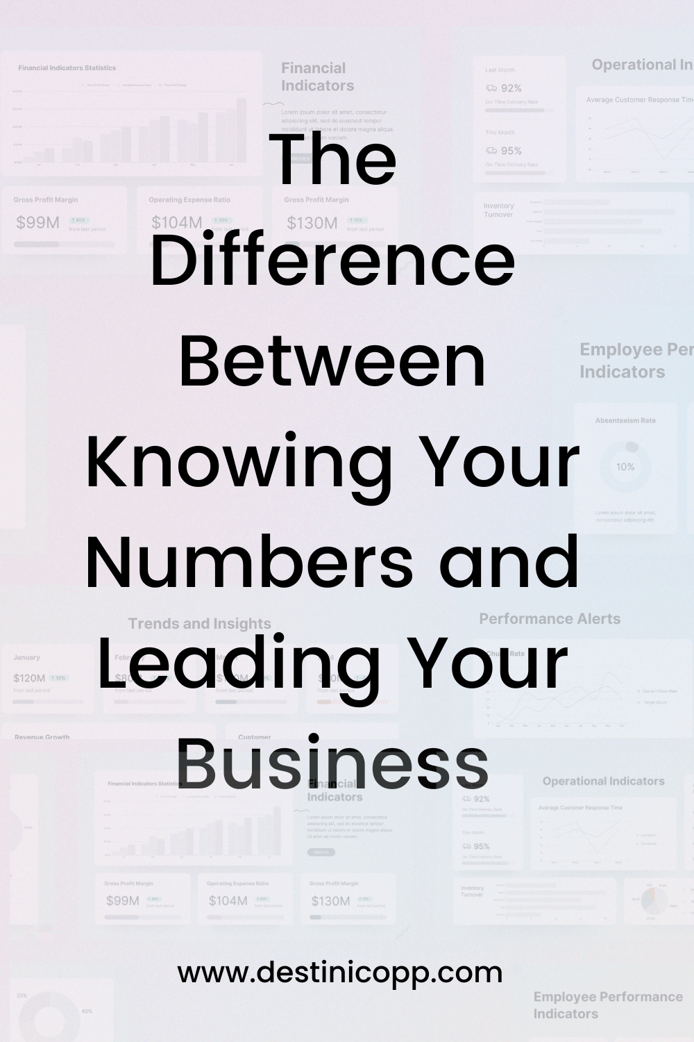 The Difference Between Knowing Your Numbers and Leading Your Business