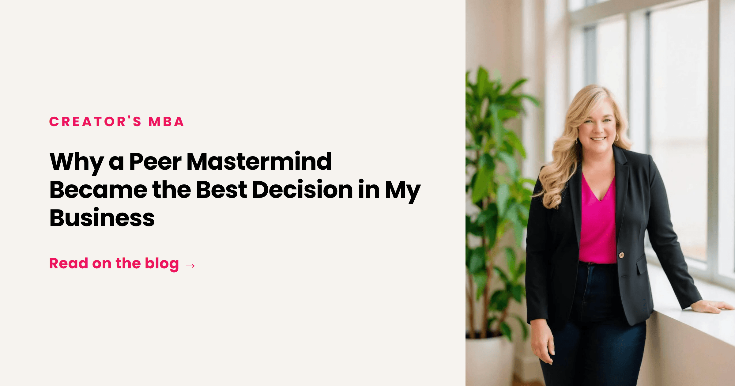 Why a Peer Mastermind Became the Best Decision in My Business
