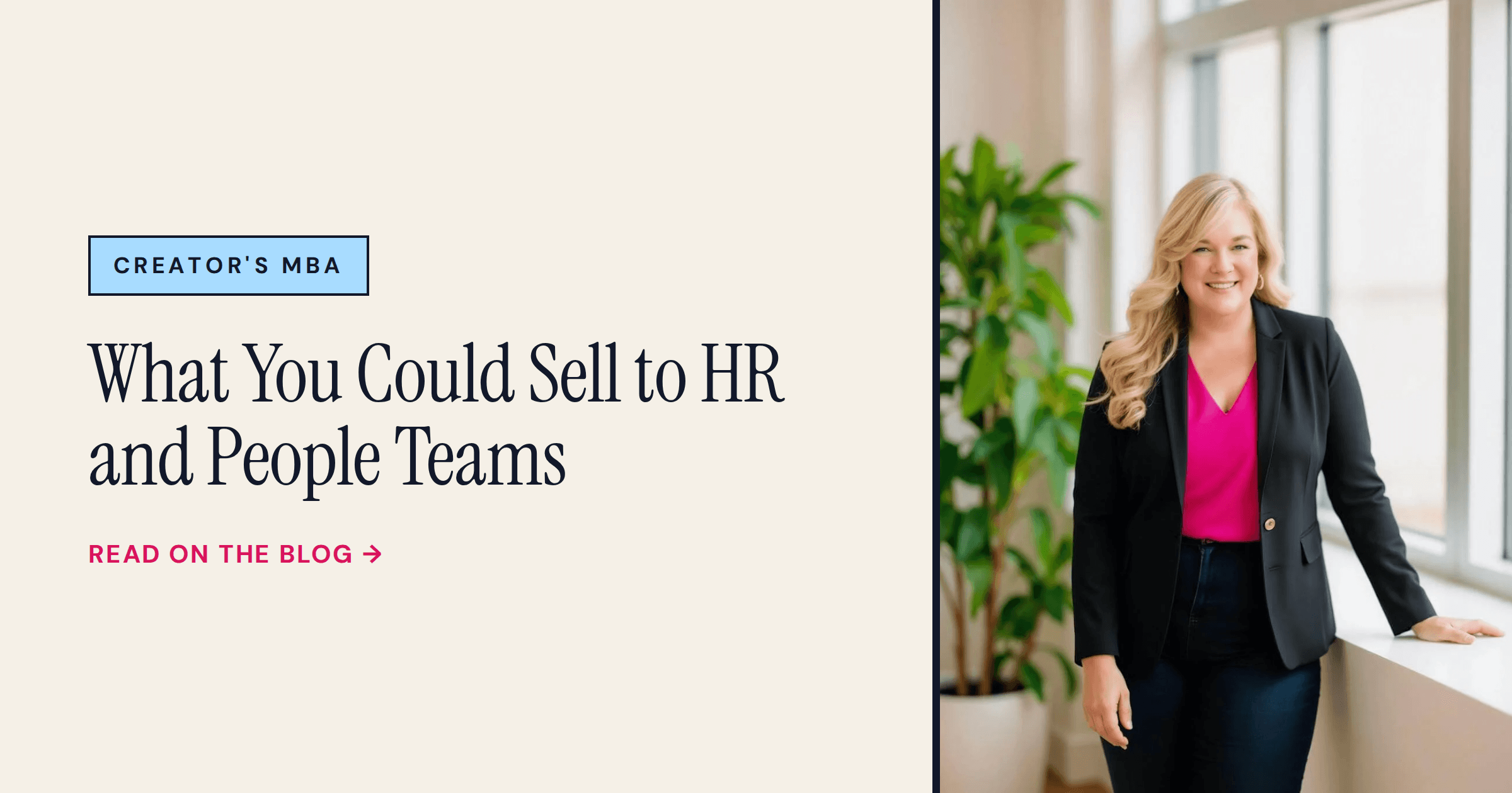 What You Could Sell to HR and People Teams