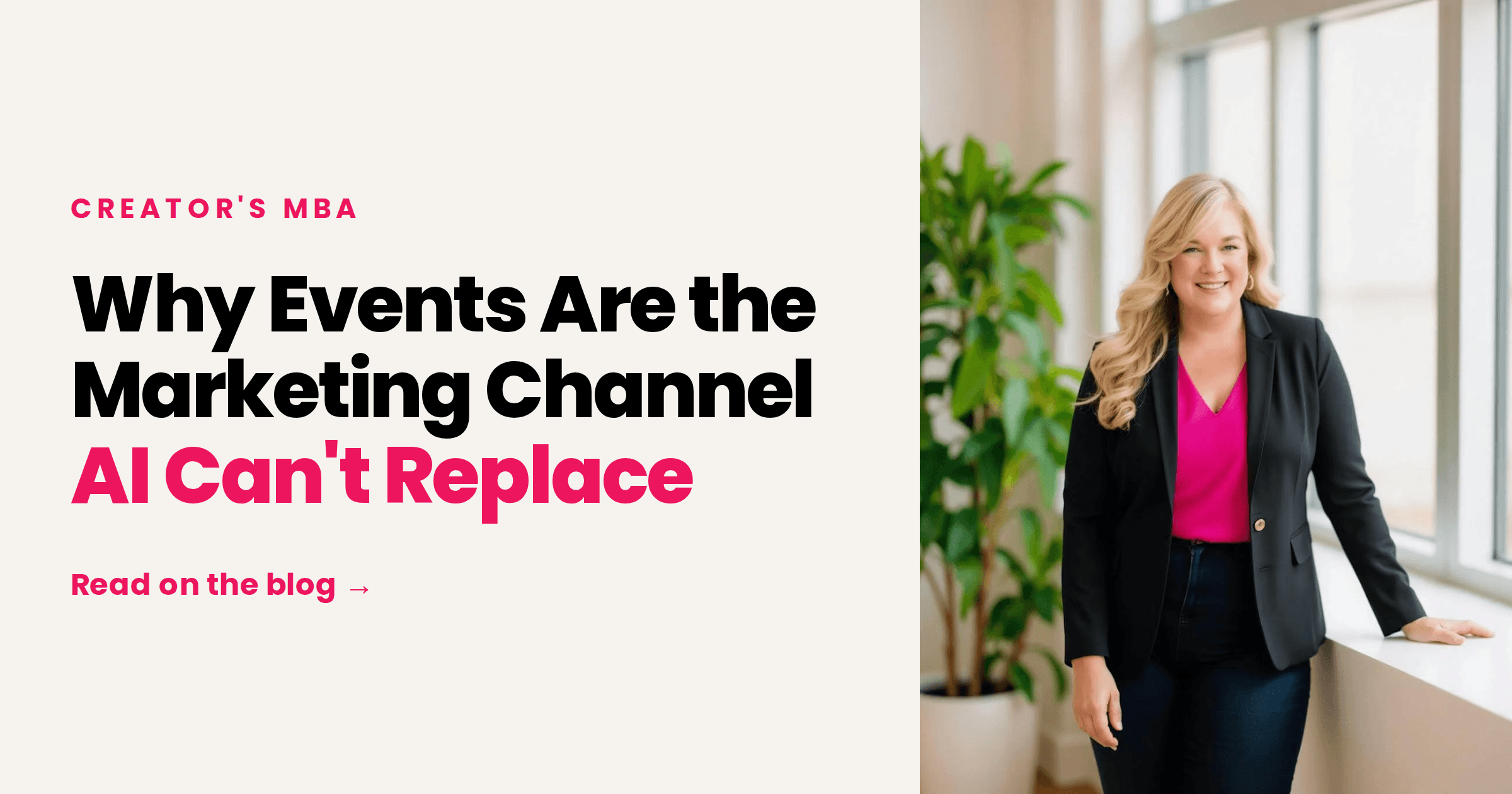 Why Events Are the Marketing Channel AI Can't Replace