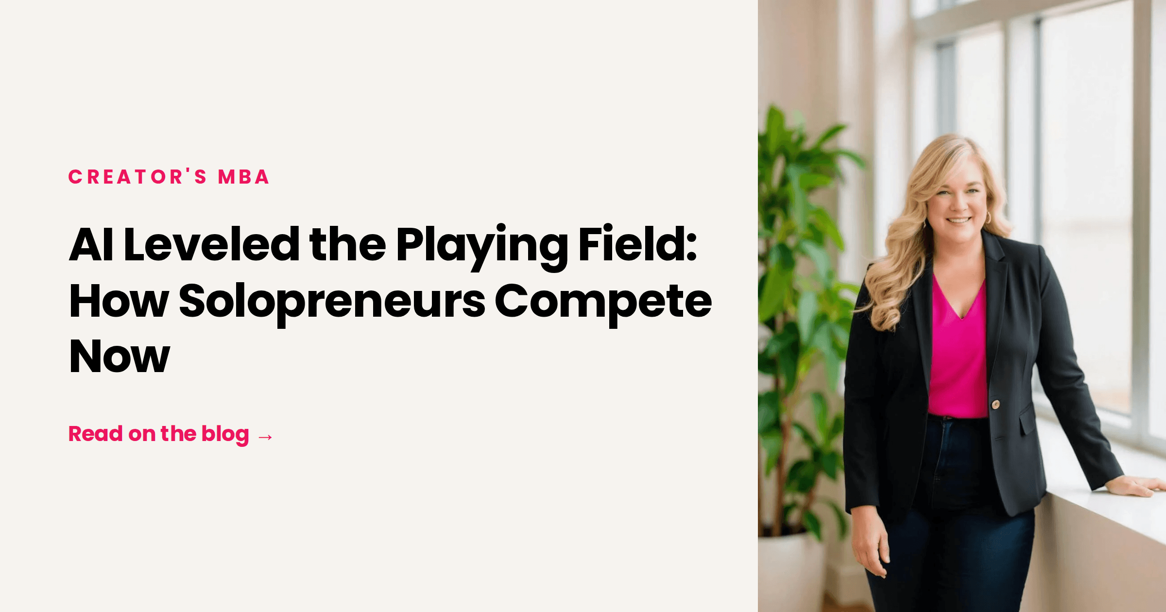 AI Leveled the Playing Field: How Solopreneurs Compete Now