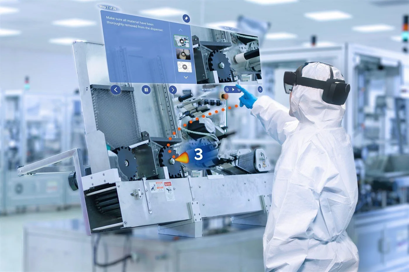 Vuforia Expert Capture - Augmented Reality Work Instructions