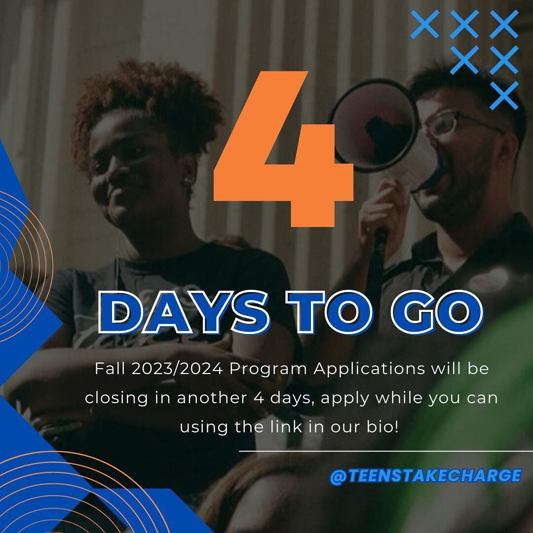 🗣Tell a friend to tell a friend-Our Applications will be closing Oct 16th at 12 midnight in just 4 days! Yes, 4 days?!?! 

Don&rsquo;t miss the opportunity of being a part of a team of change makers and community builders❤️😊 Link is in our Bio. 

?