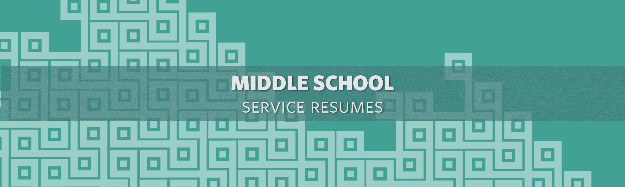 WSM MS Service Resumes