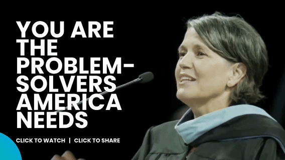 You are the problem solvers America needs