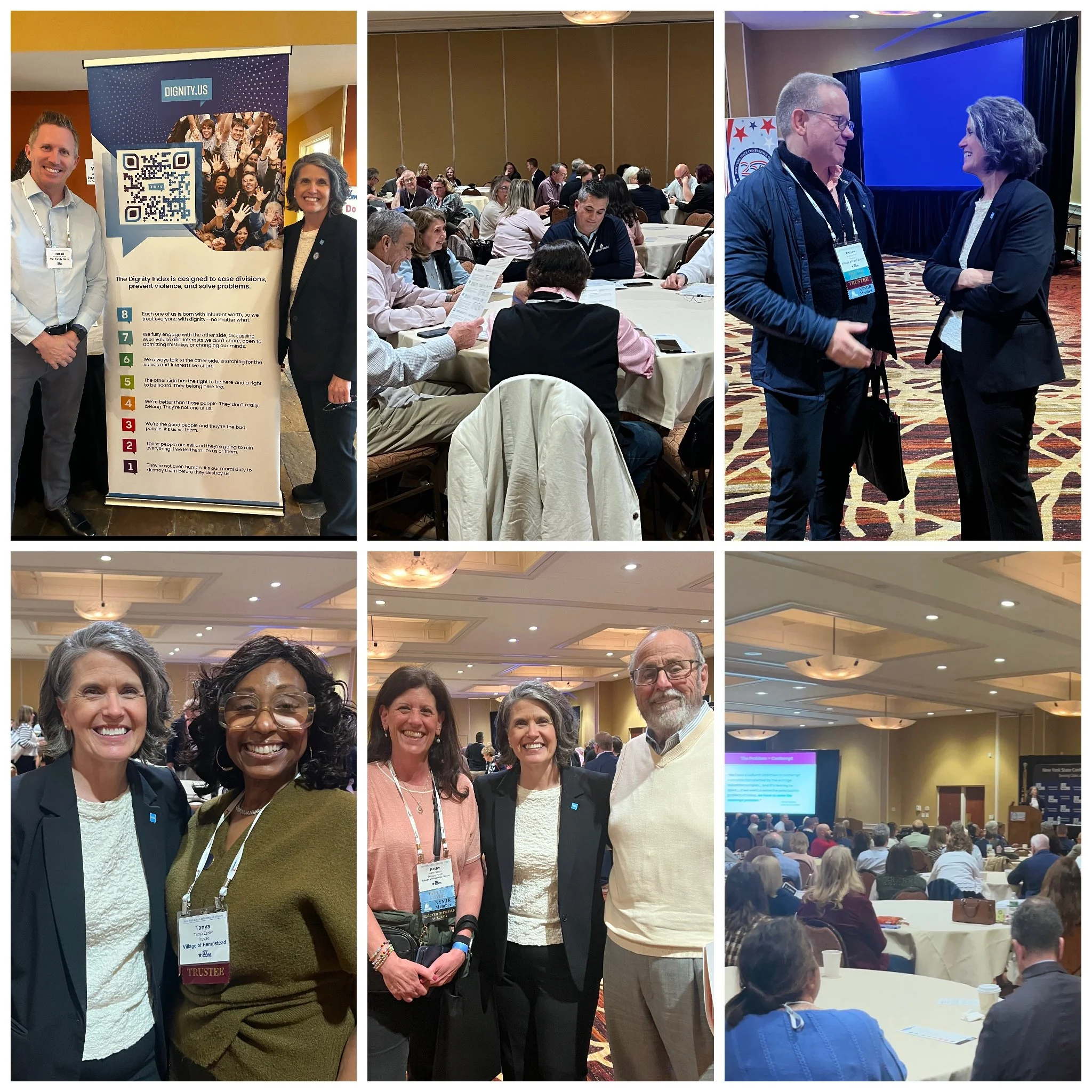 Tami meeting with attendees at the New York Conference of Mayors