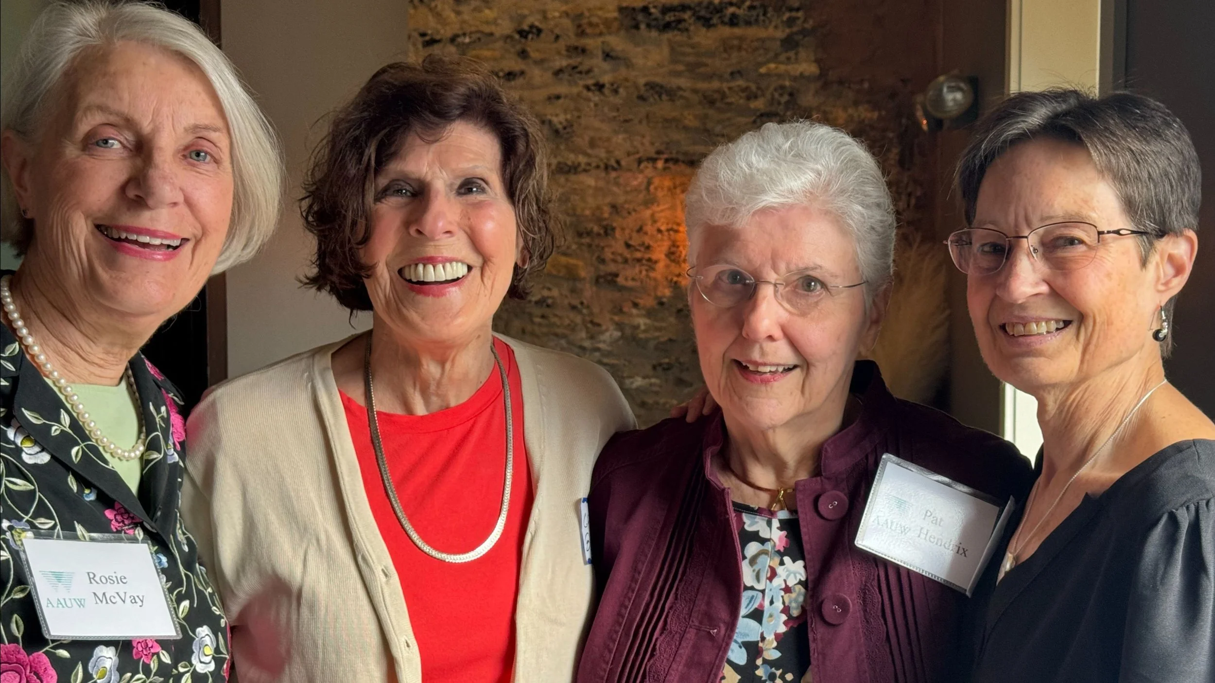 Rosie McVay, Chris Bruun, Pat Hendrix, and Maureen Brandon