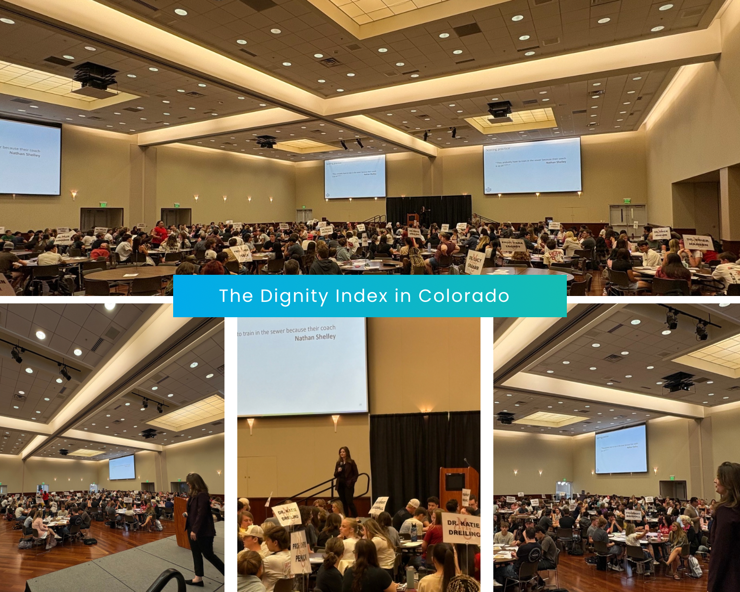 Madeleine teaches a workshop at Colorado Mesa University