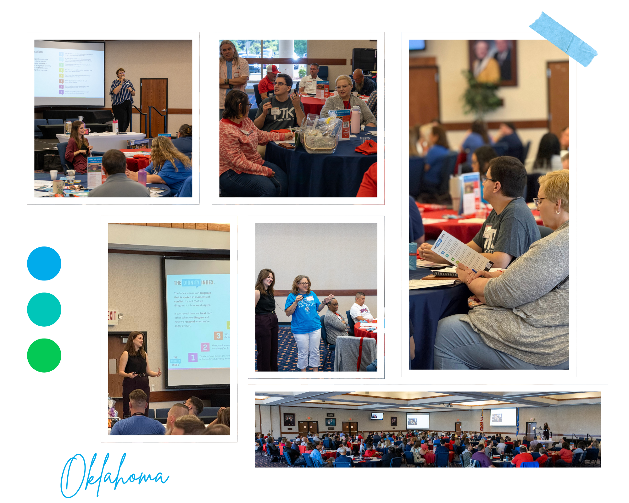 Madeleine and Alexa presenting at Seminole State College