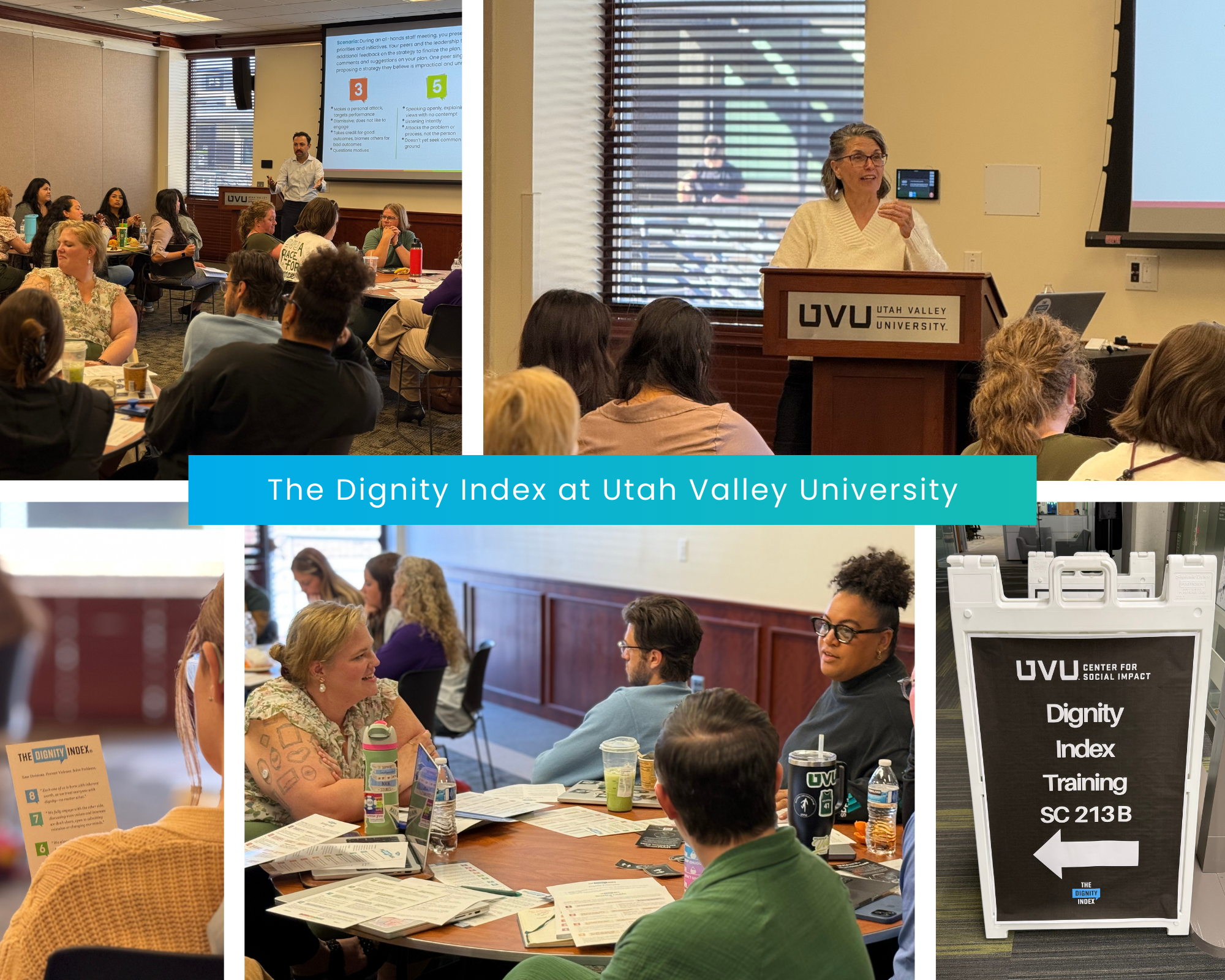 The Dignity Index at Utah Valley University